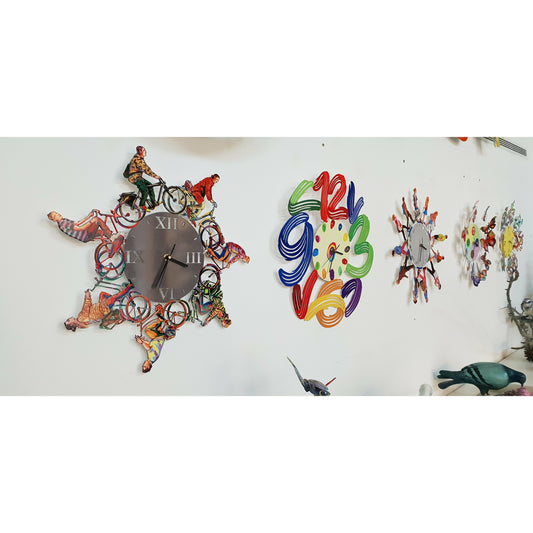 שעון קיר RIDING TIME | דוד גרשטיין