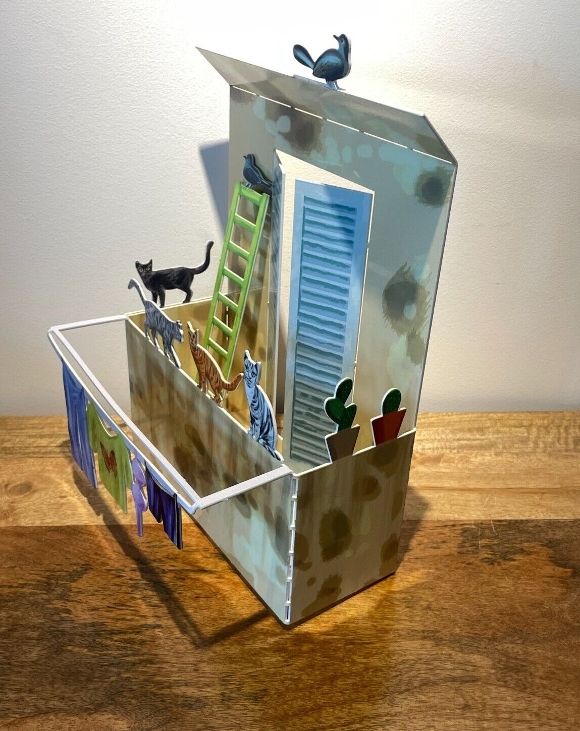 דוד גרשטיין | 'מרפסת עם חתולים- מהדורה מוגבלת