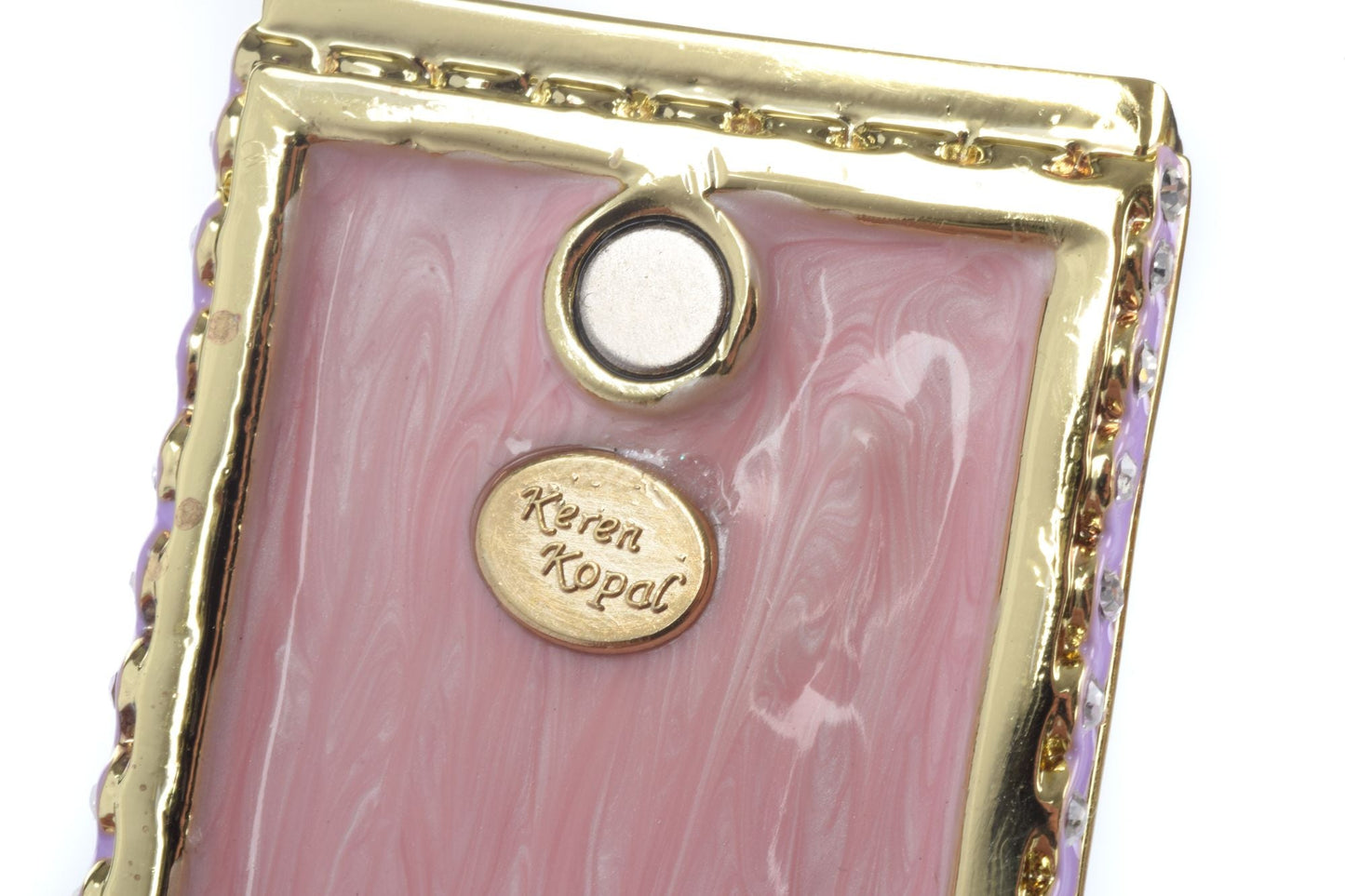 Keren Kopal Dog puppies London bus Trinket Box