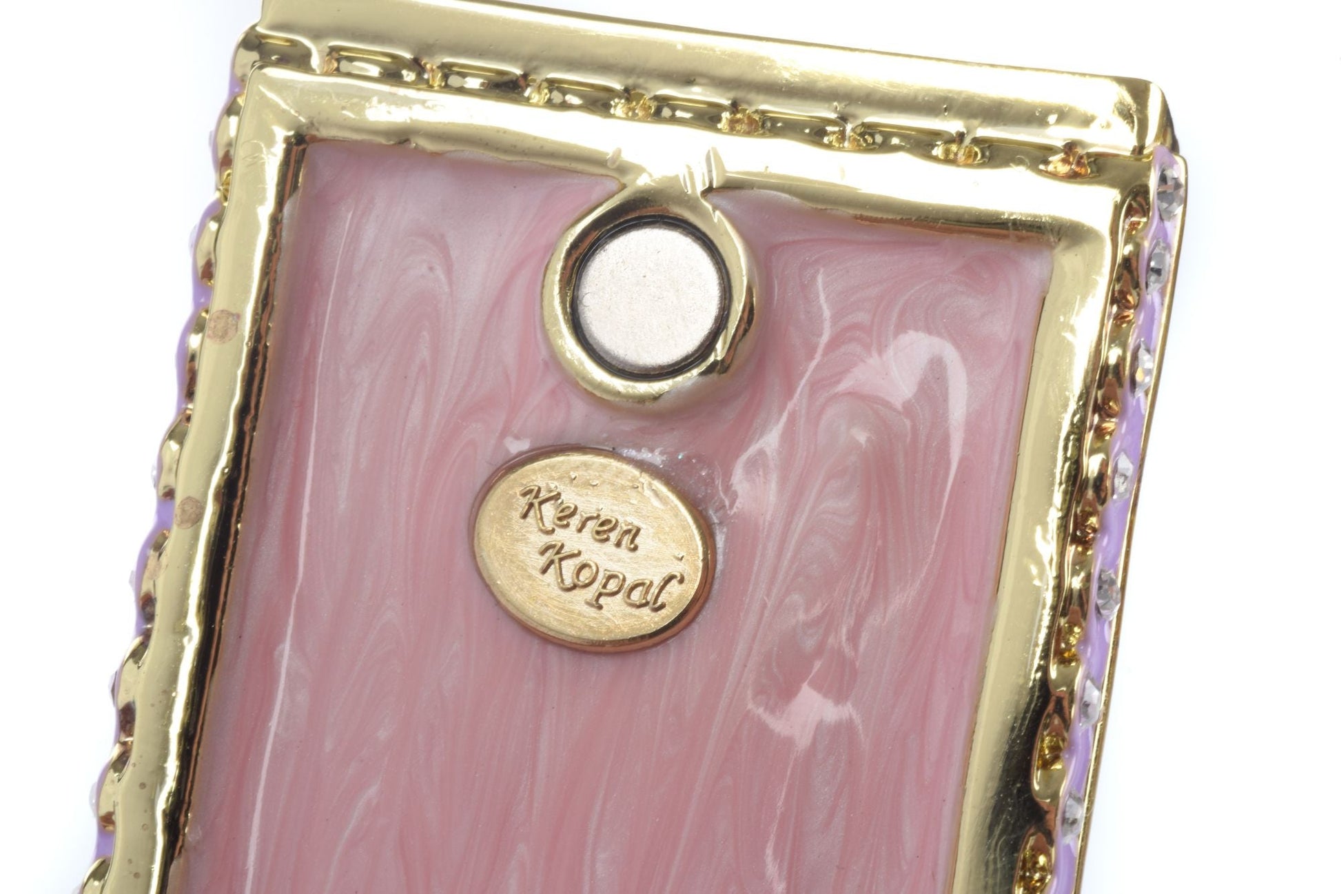 Keren Kopal Dog puppies London bus Trinket Box