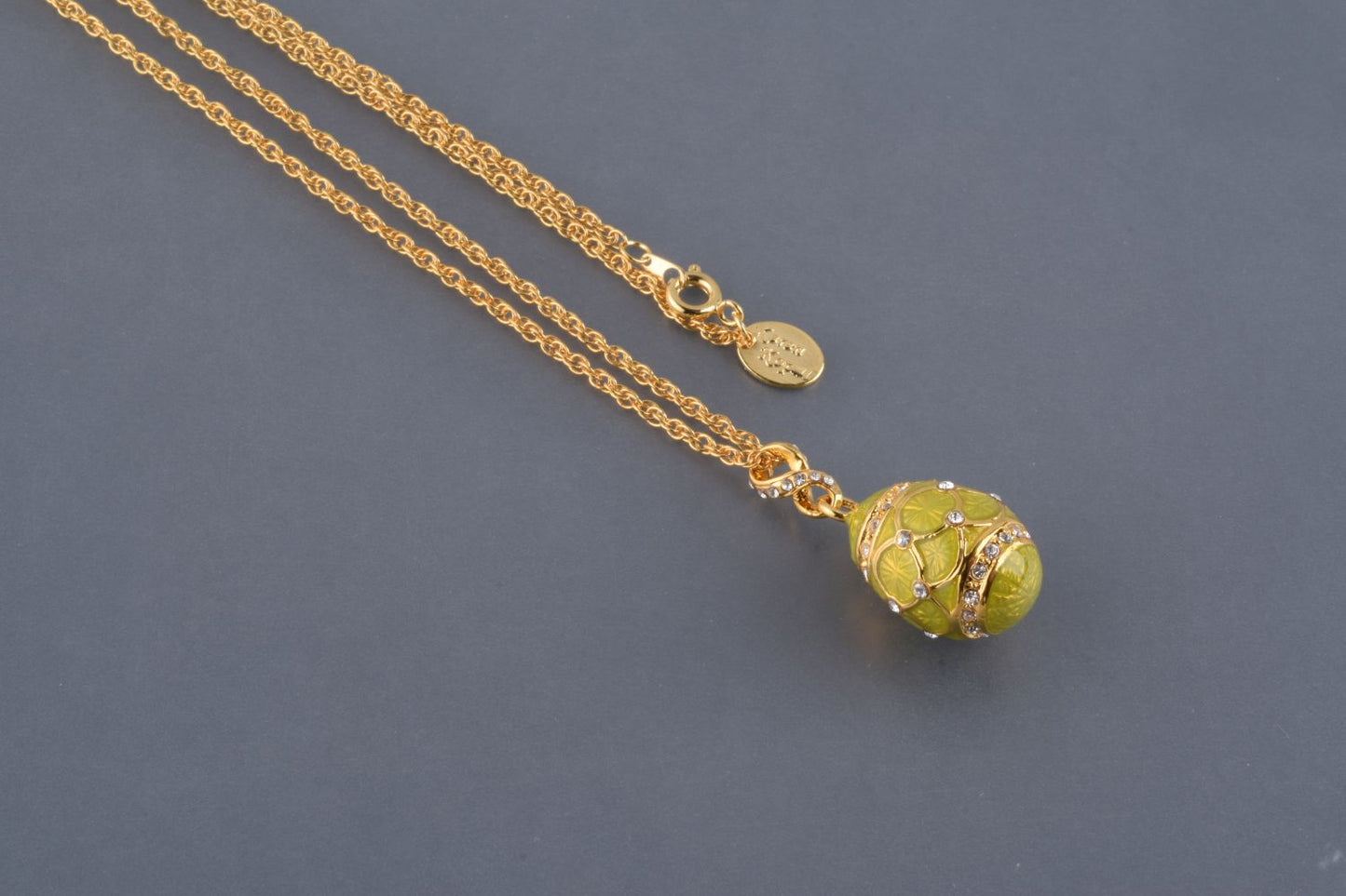 Keren Kopal Yellow Egg Pendant Necklace