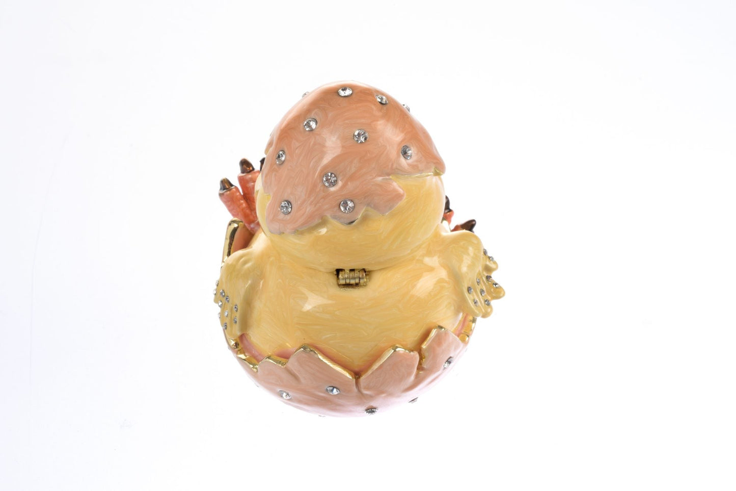 Keren Kopal A chick hatches from an egg Trinket Box