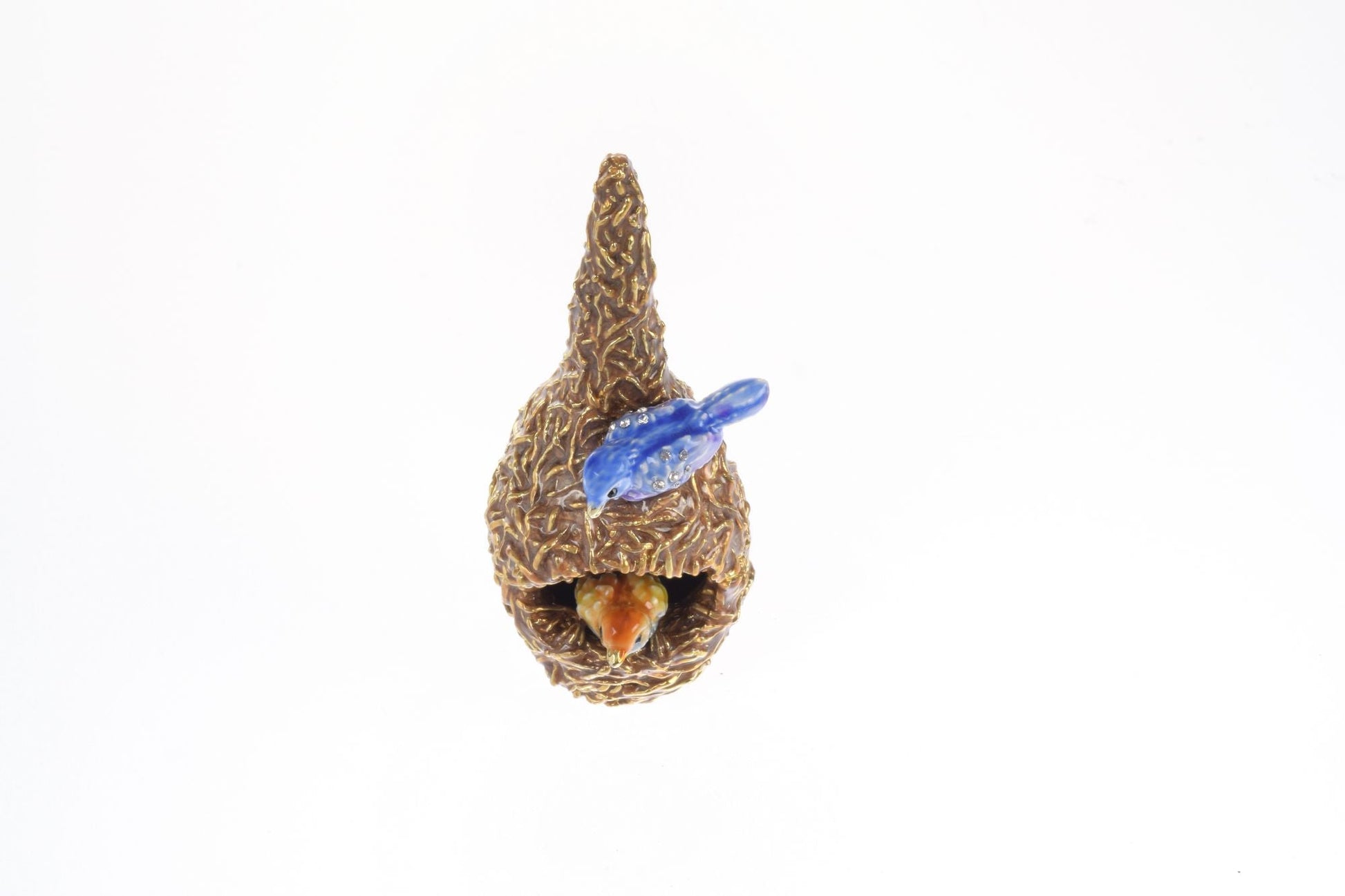 Keren Kopal Two love Birds in a nest Trinket Box