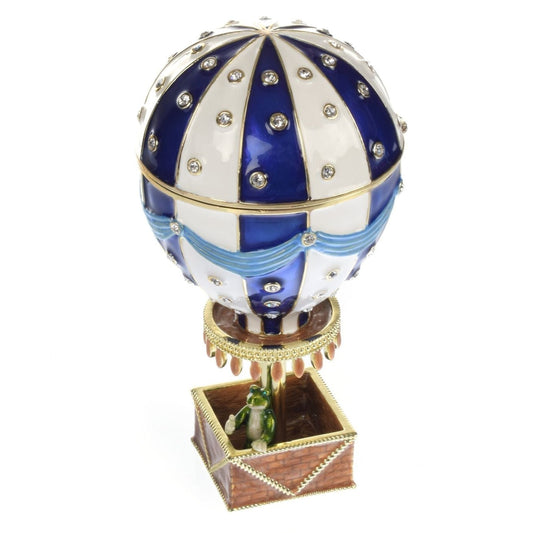 Keren Kopal Blue Hot air balloon with frog Limited edition 1-250