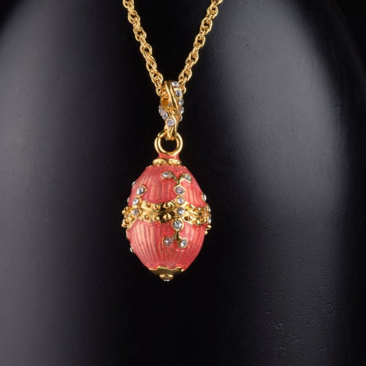 Keren Kopal Pink Egg Pendant Necklace