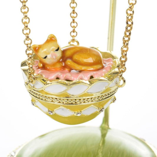 Keren Kopal Cat in basket Green Egg Hot air balloon Limited Edition 1-250