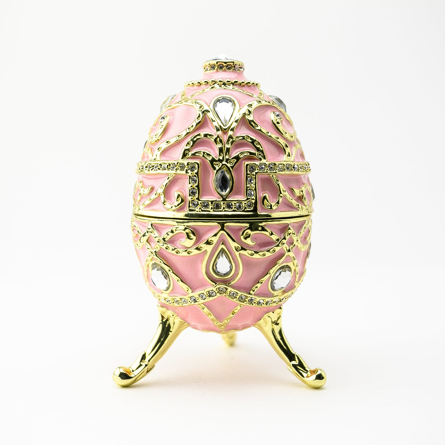 Keren Kopal Pink Music Playing Russian Egg