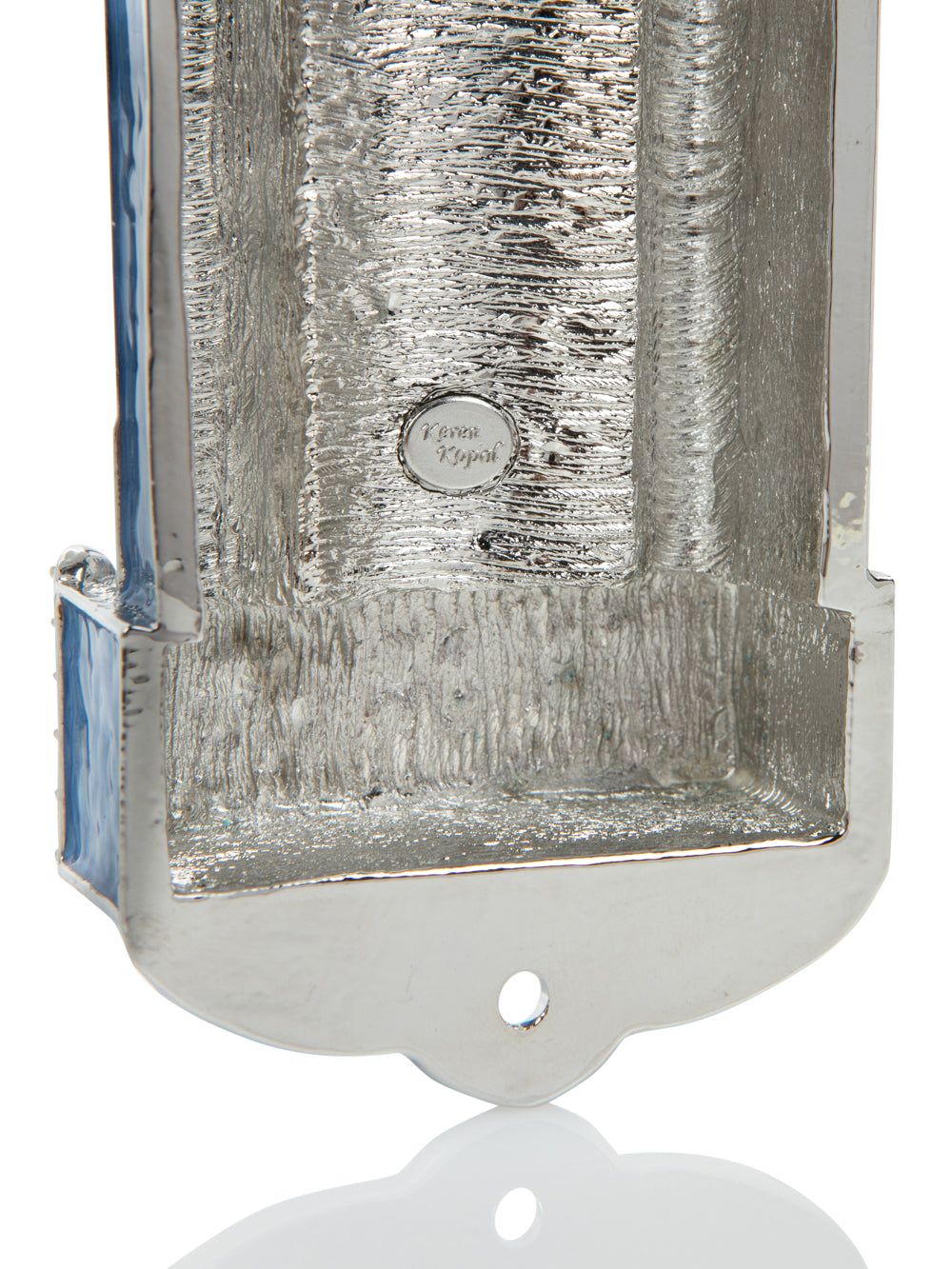 Blue Western Wall style מזוזה