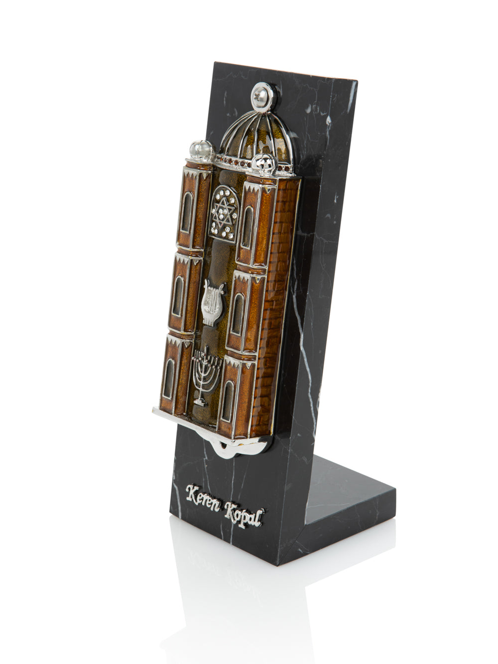 Brown Judaica style מזוזה