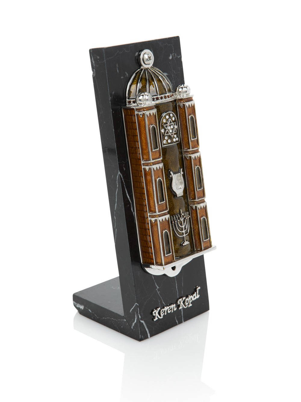 Brown Judaica style מזוזה