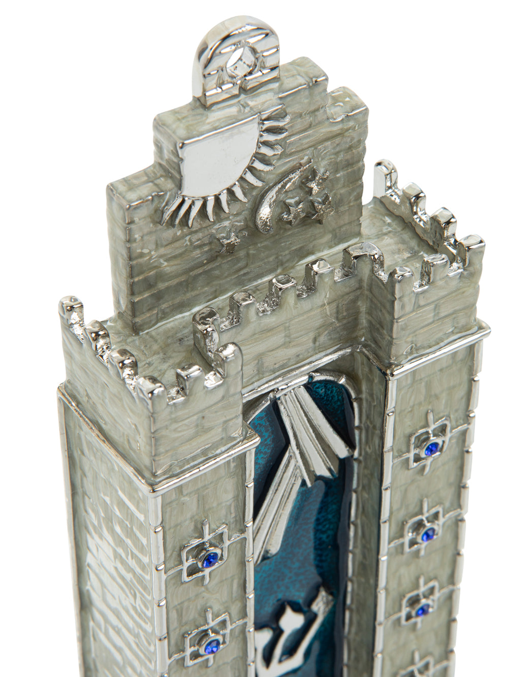 Western Wall style Decorated מזוזה