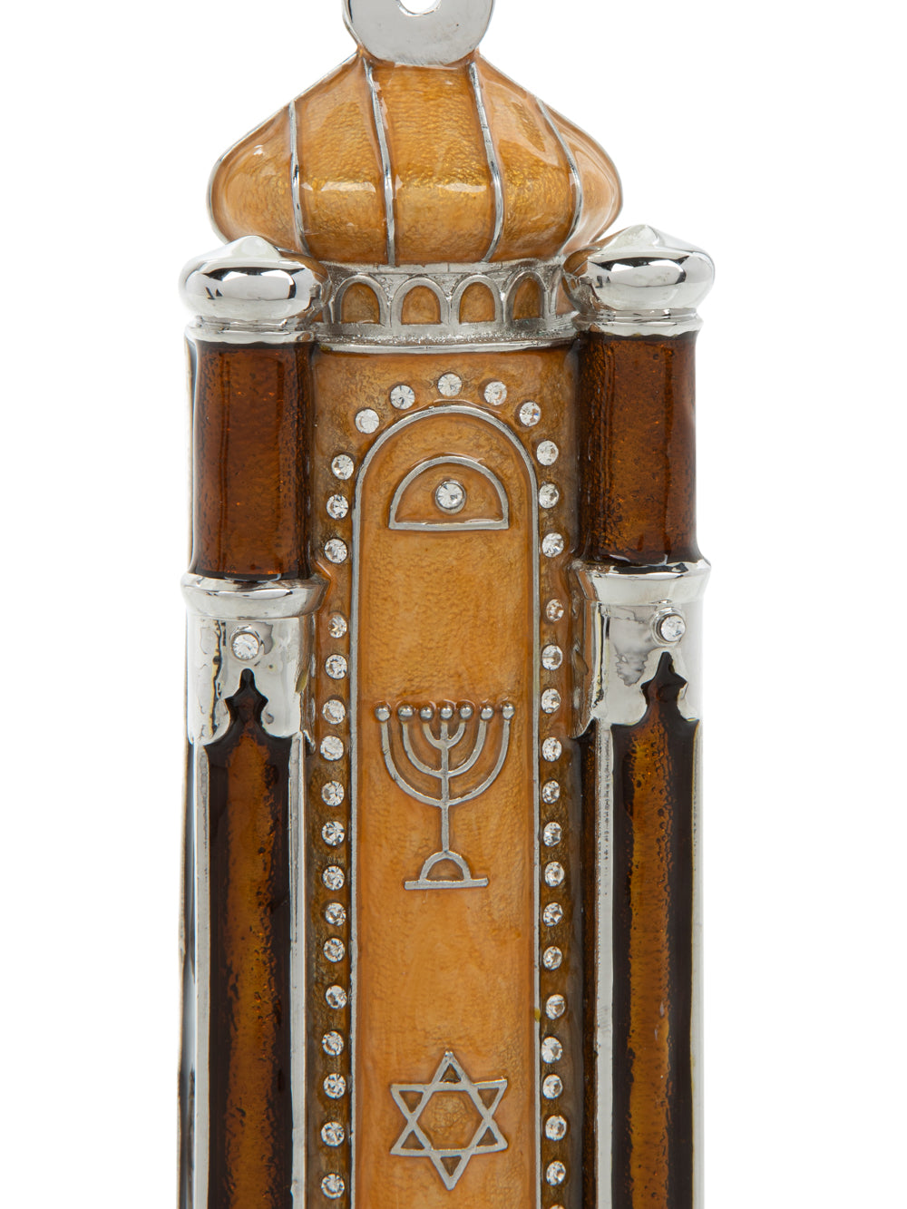 Brown Modern Holy Ark מזוזה