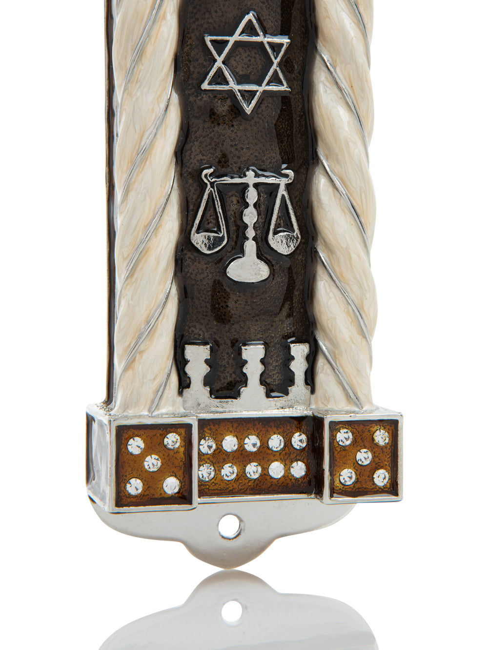 Brown Modern Judaica מזוזה