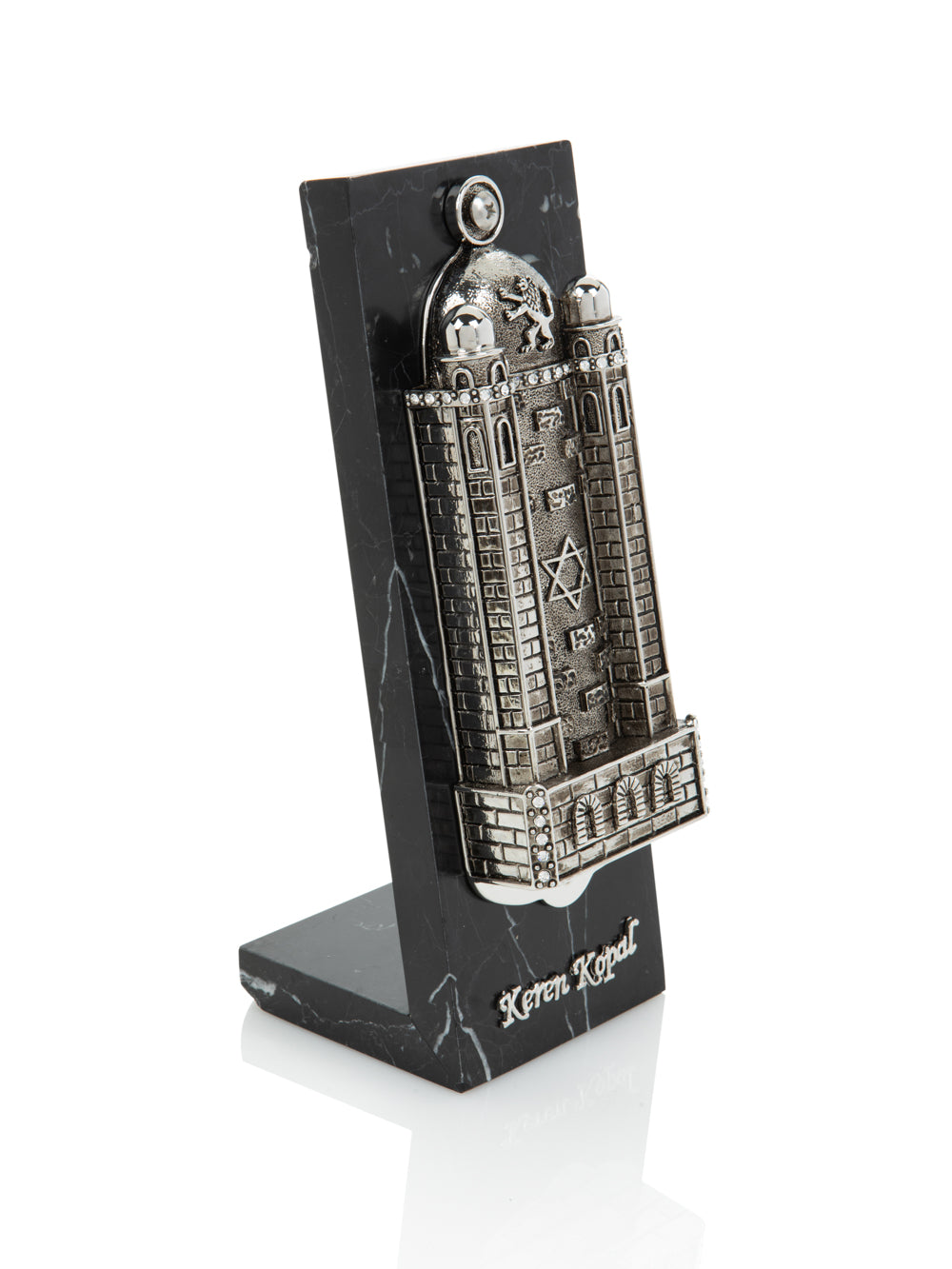 Silver Western Wall style מזוזה