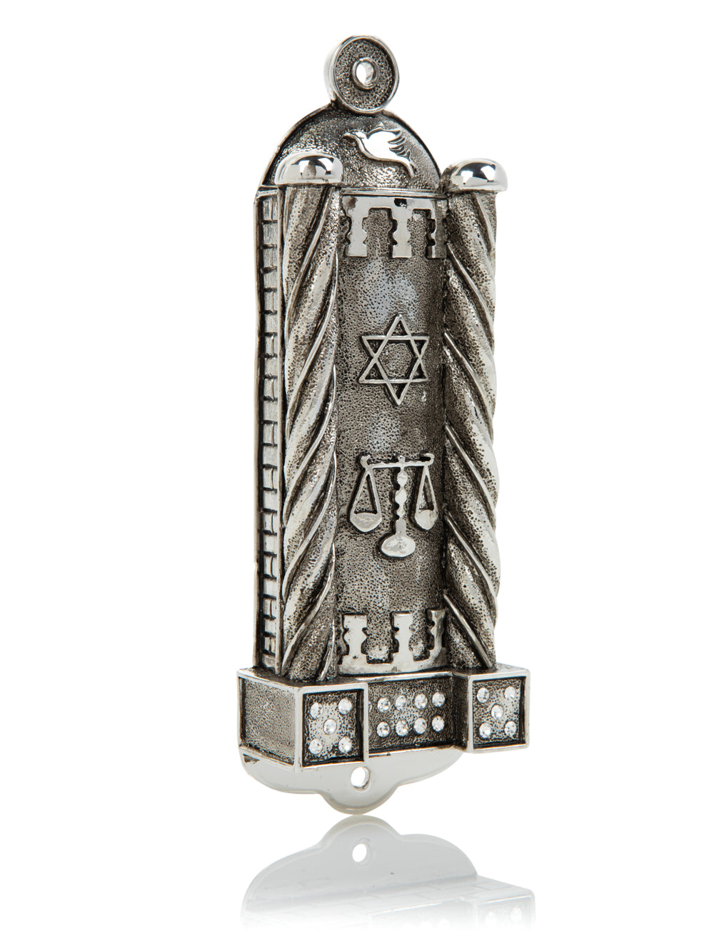 Silver Modern Judaica מזוזה
