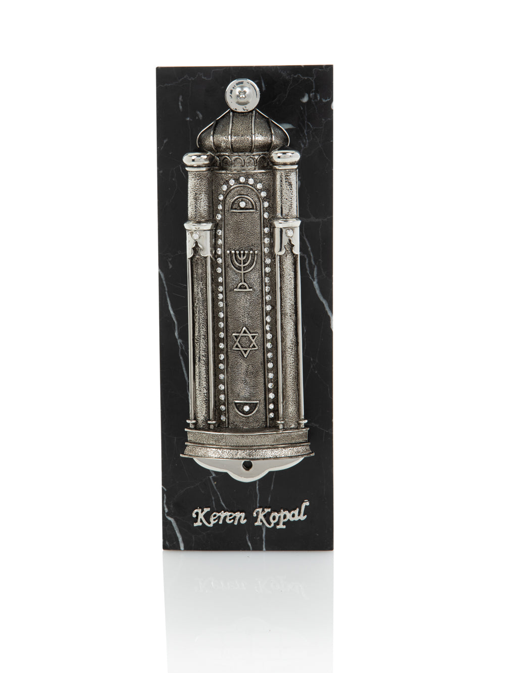 Silver Modern Holy Ark מזוזה