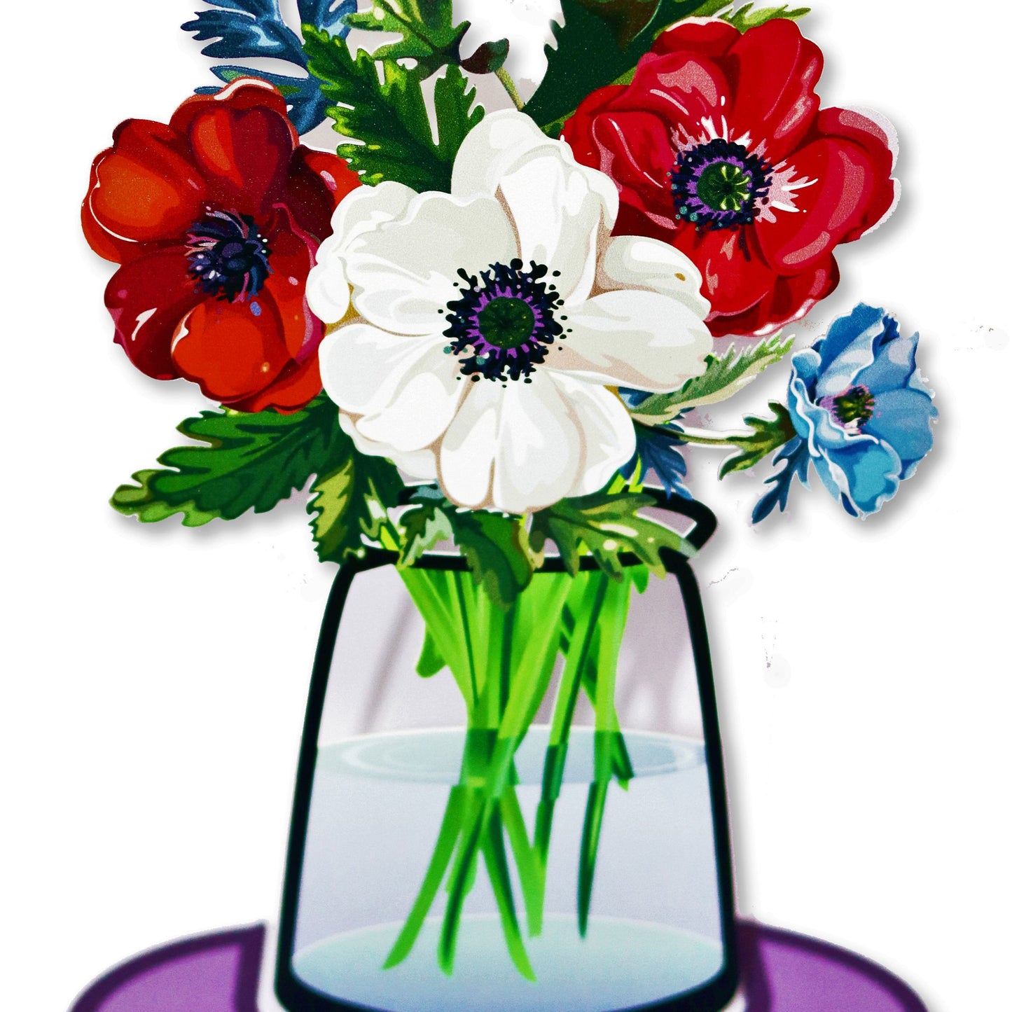 זר כלניות - תמונה 4