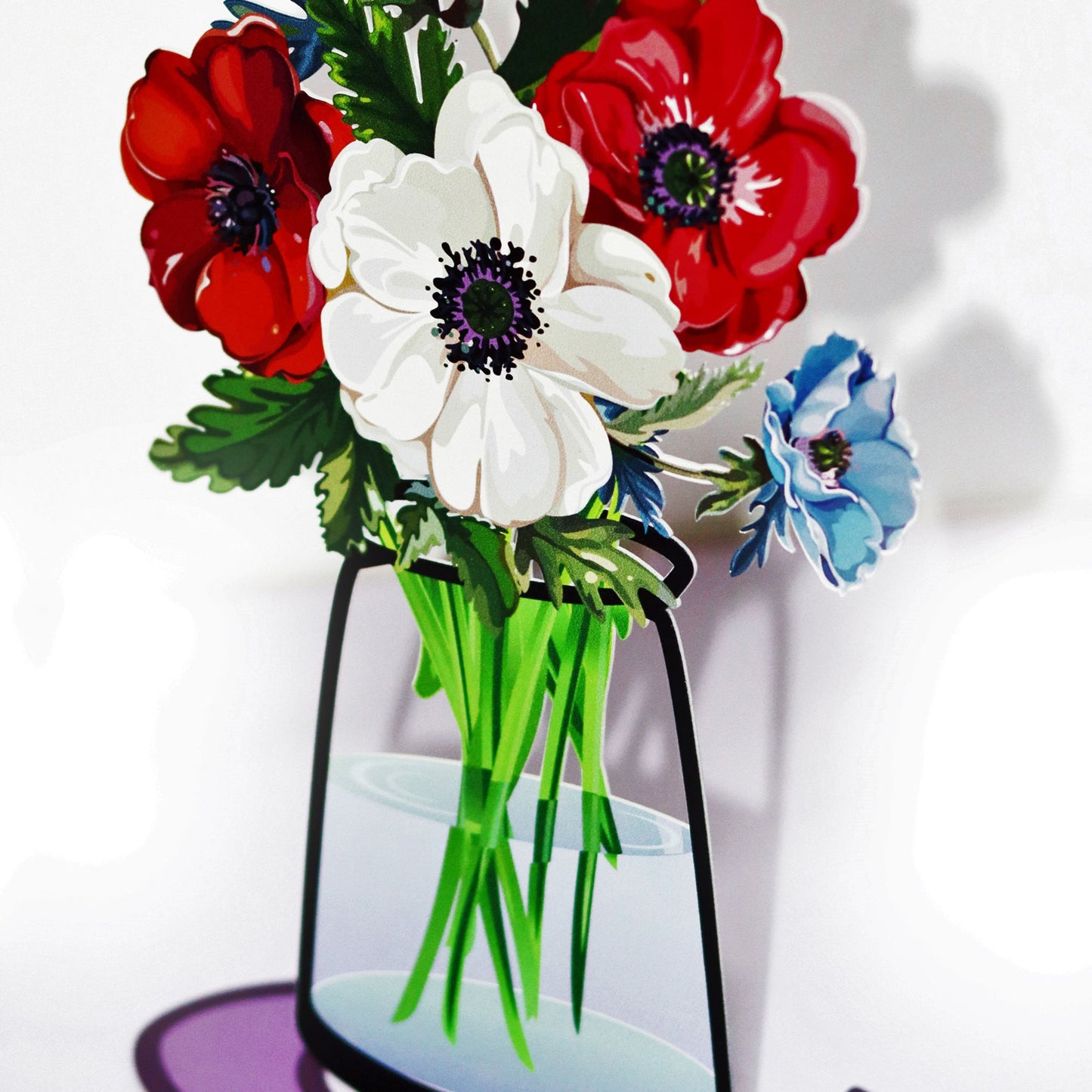 זר כלניות - תמונה 3