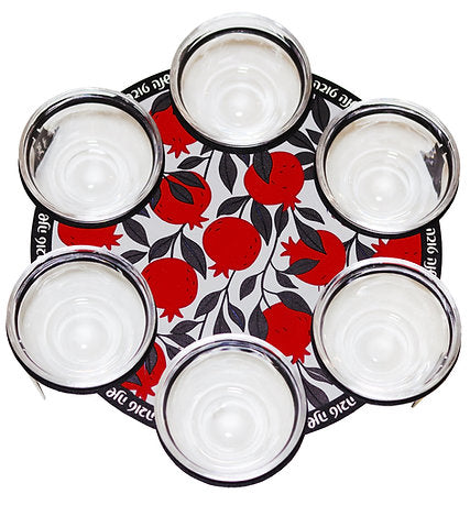 מיני קערה לסימני ראש השנה רימונים מתוקים