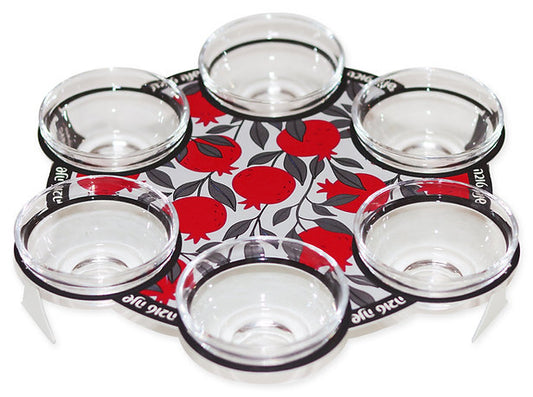 מיני קערה לסימני ראש השנה רימונים מתוקים