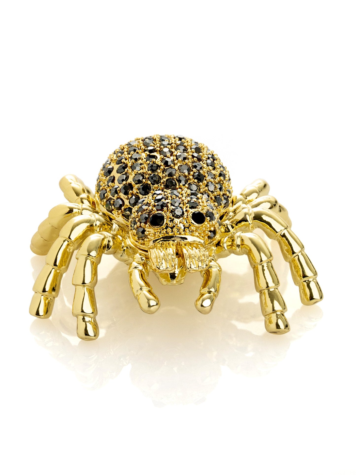 Keren Kopal Gold & Black Tarantula Spider