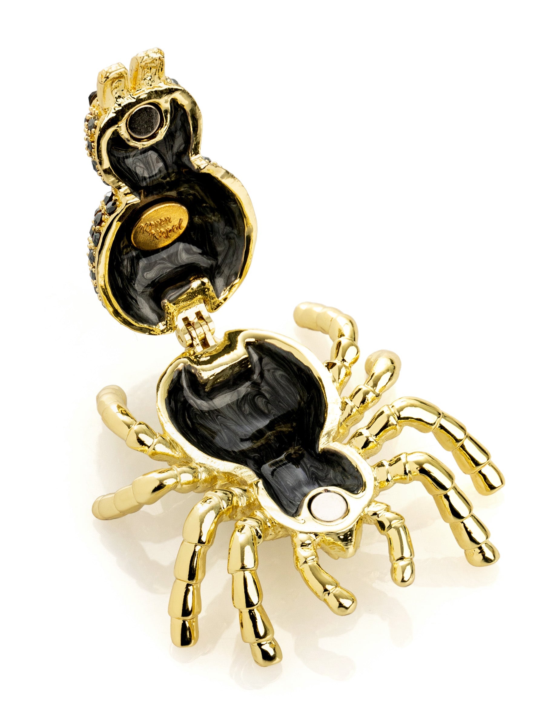 Keren Kopal Gold & Black Tarantula Spider