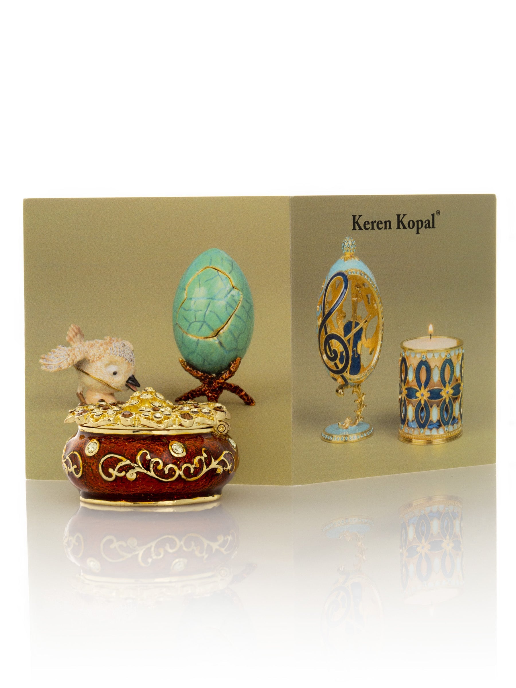 Keren Kopal Bronze & Gold Box