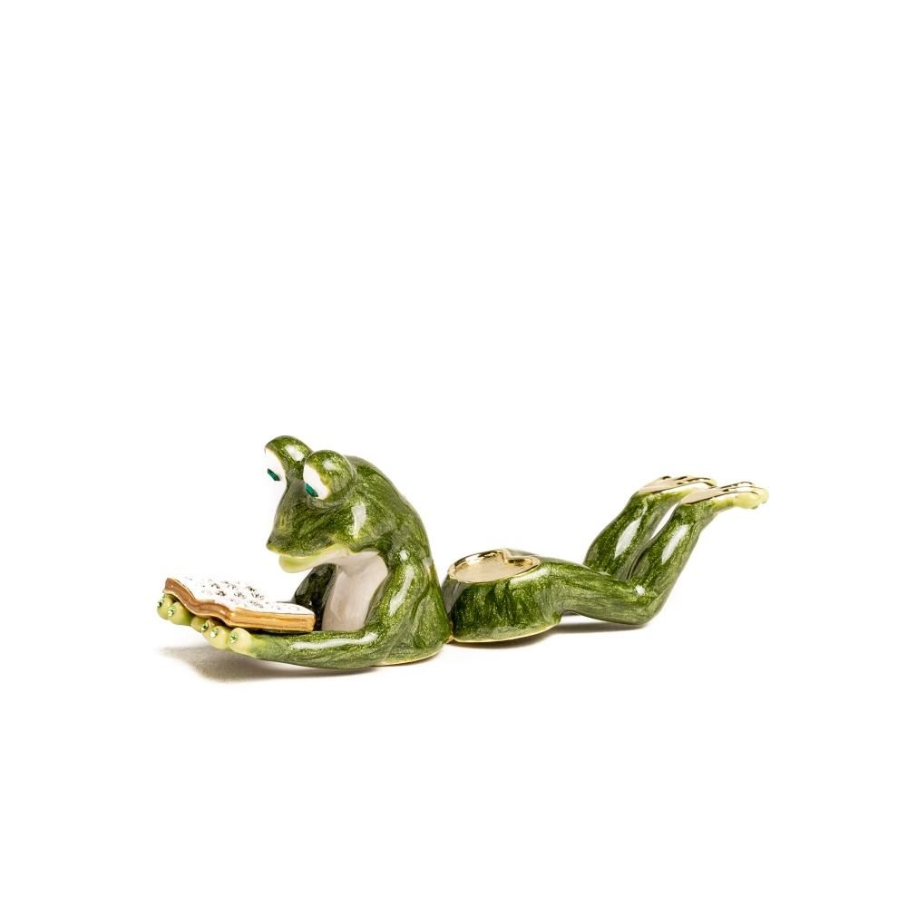Keren Kopal Frog Reading a Book
