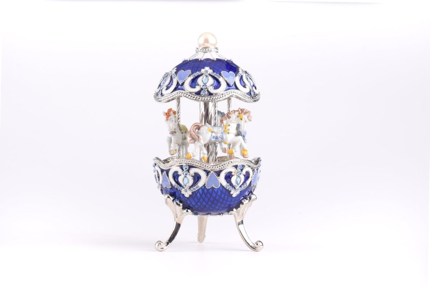 Keren Kopal Blue Wind up Musical Carousel