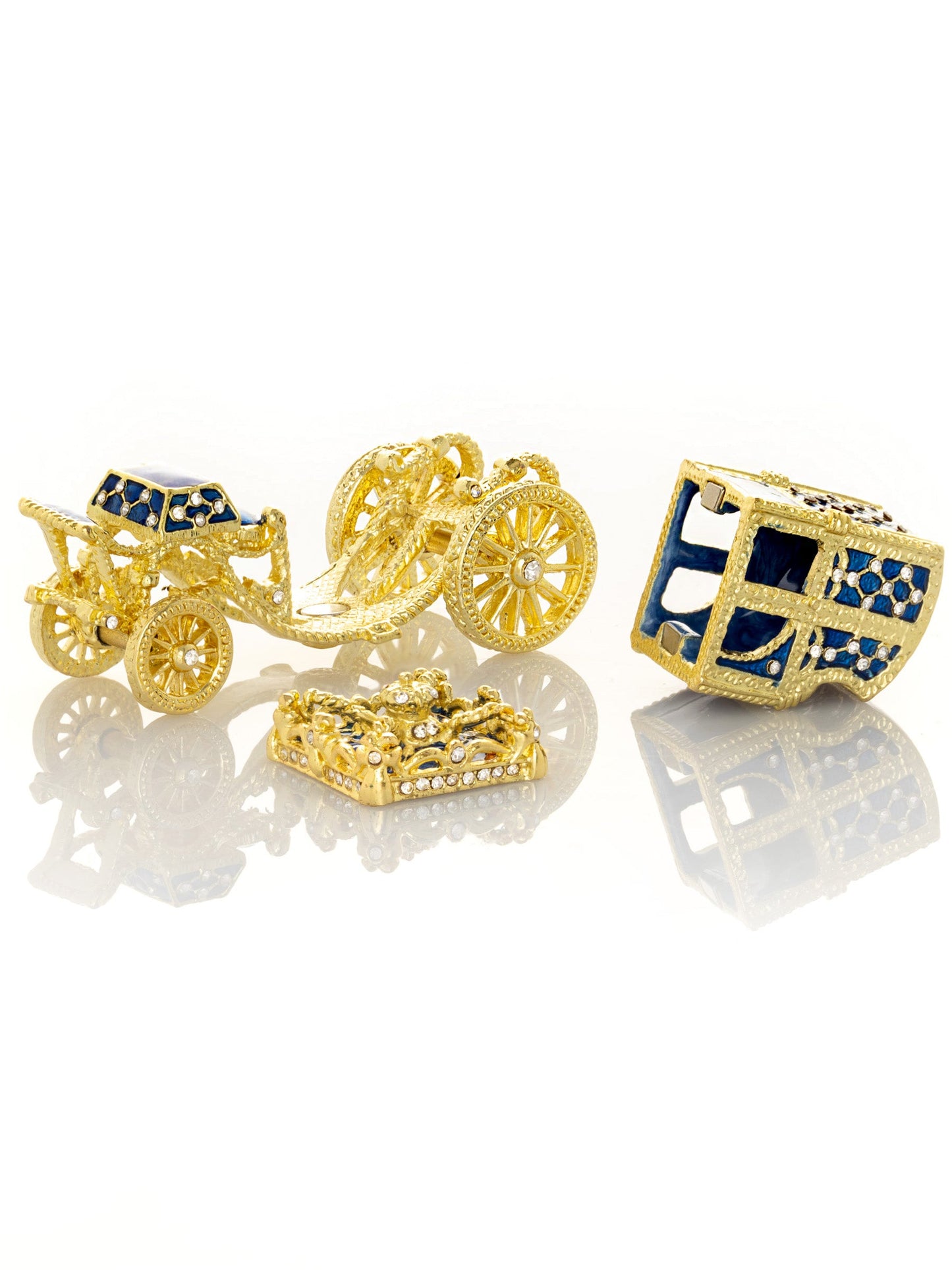 Keren Kopal Gold & Blue Carriage