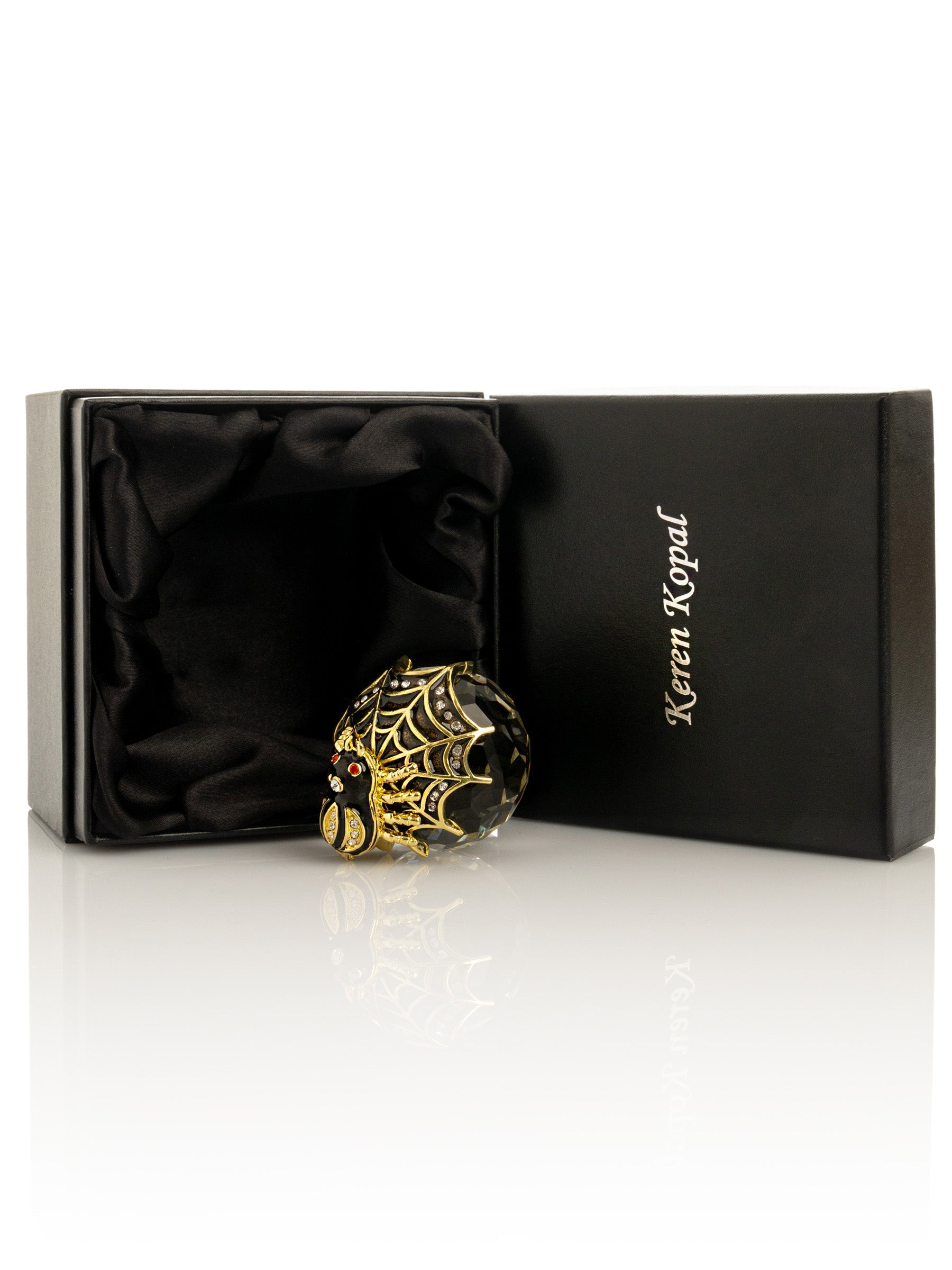 Keren Kopal Spider on Crystal