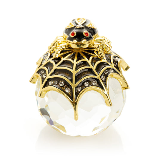 Keren Kopal Spider on Crystal