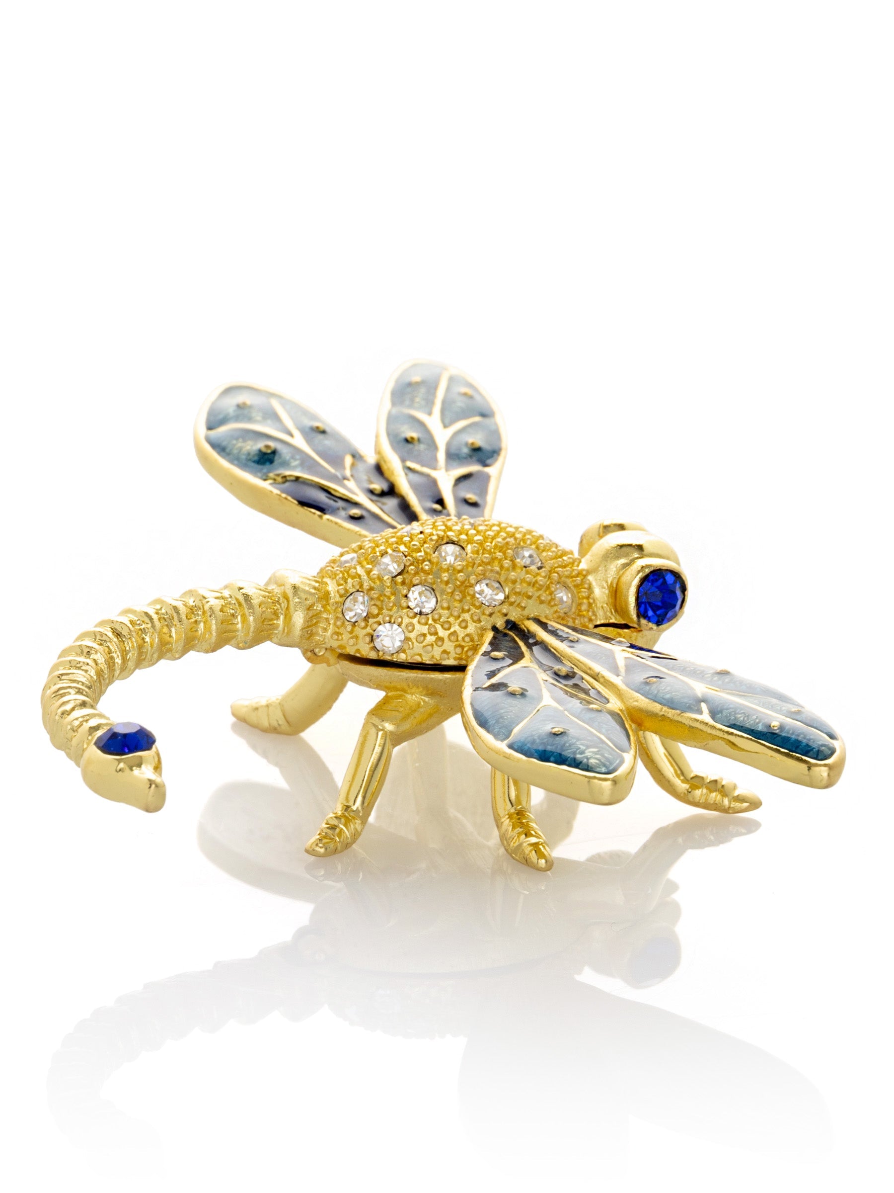 Keren Kopal Golden Blue Dragonfly