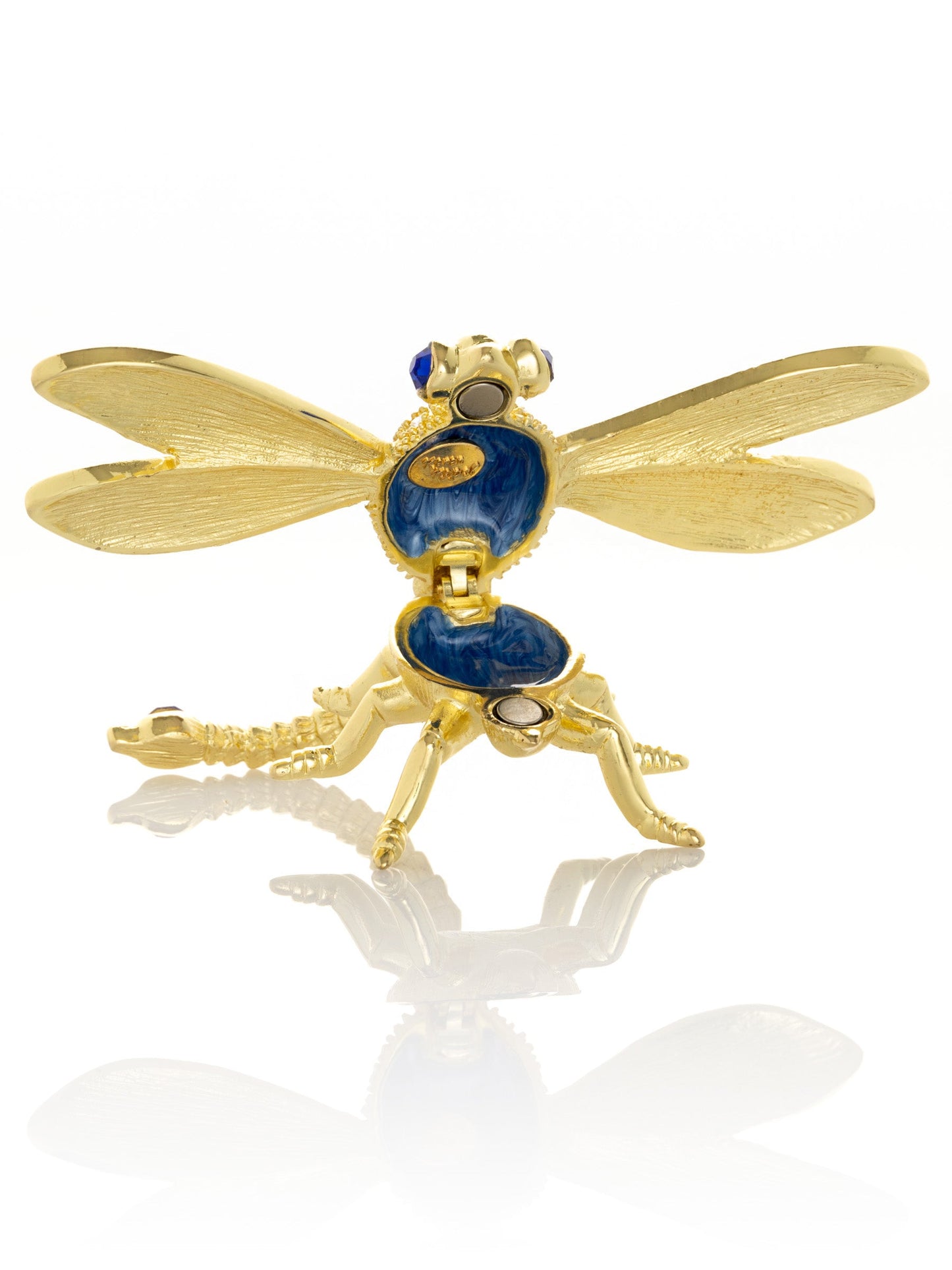 Keren Kopal Golden Blue Dragonfly