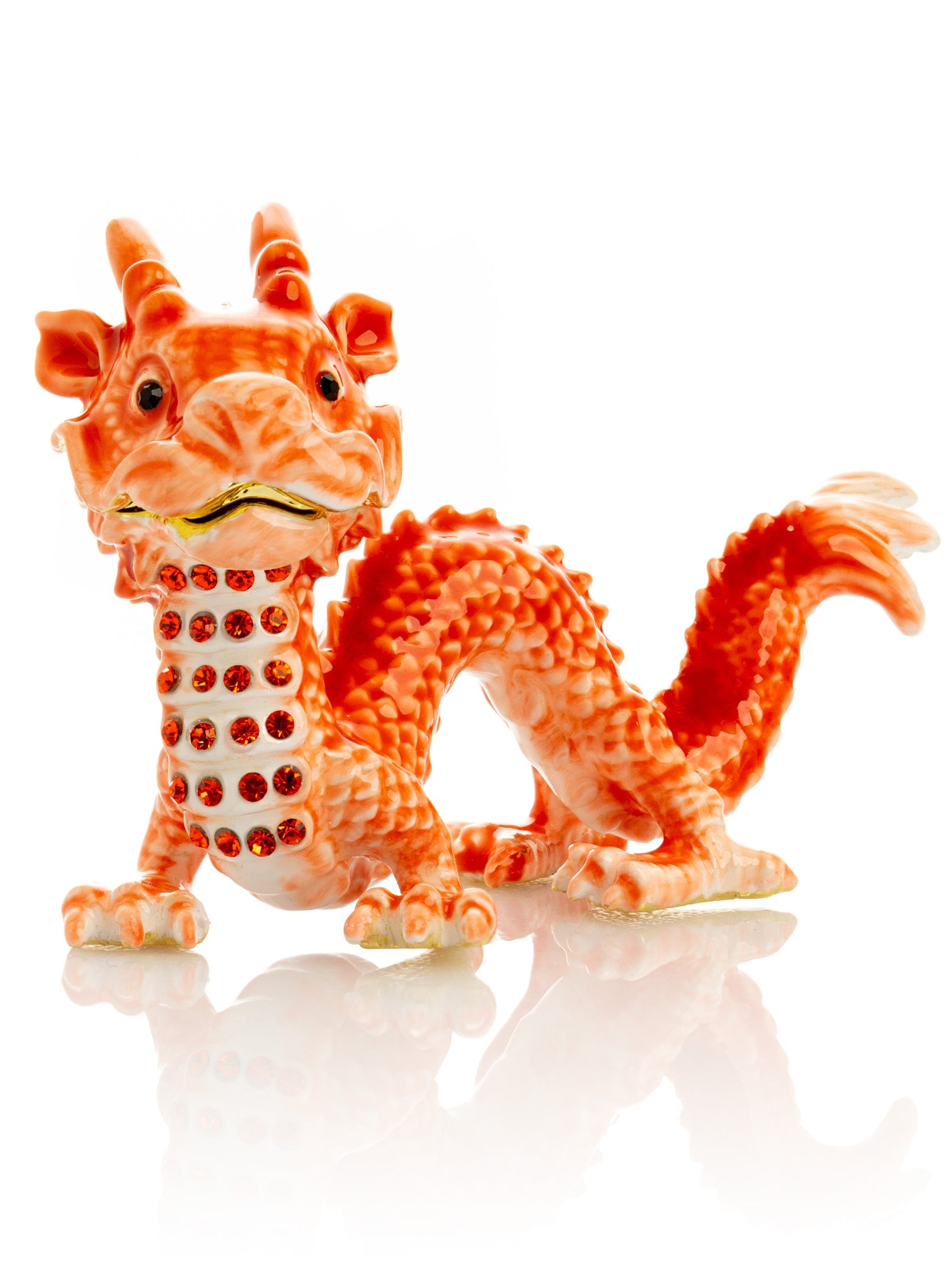 Chinese Red Dragon - Exquisite Decor