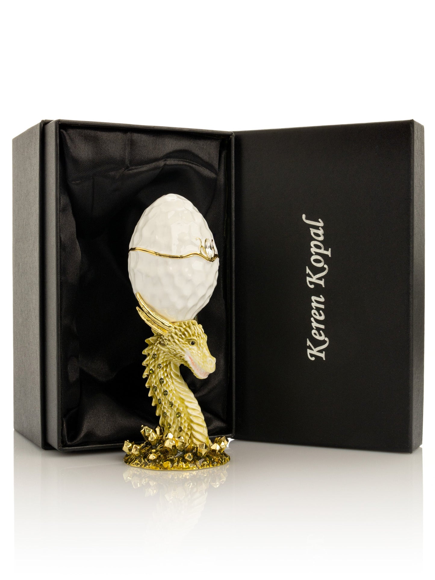 Keren Kopal Golden Dragon head white egg