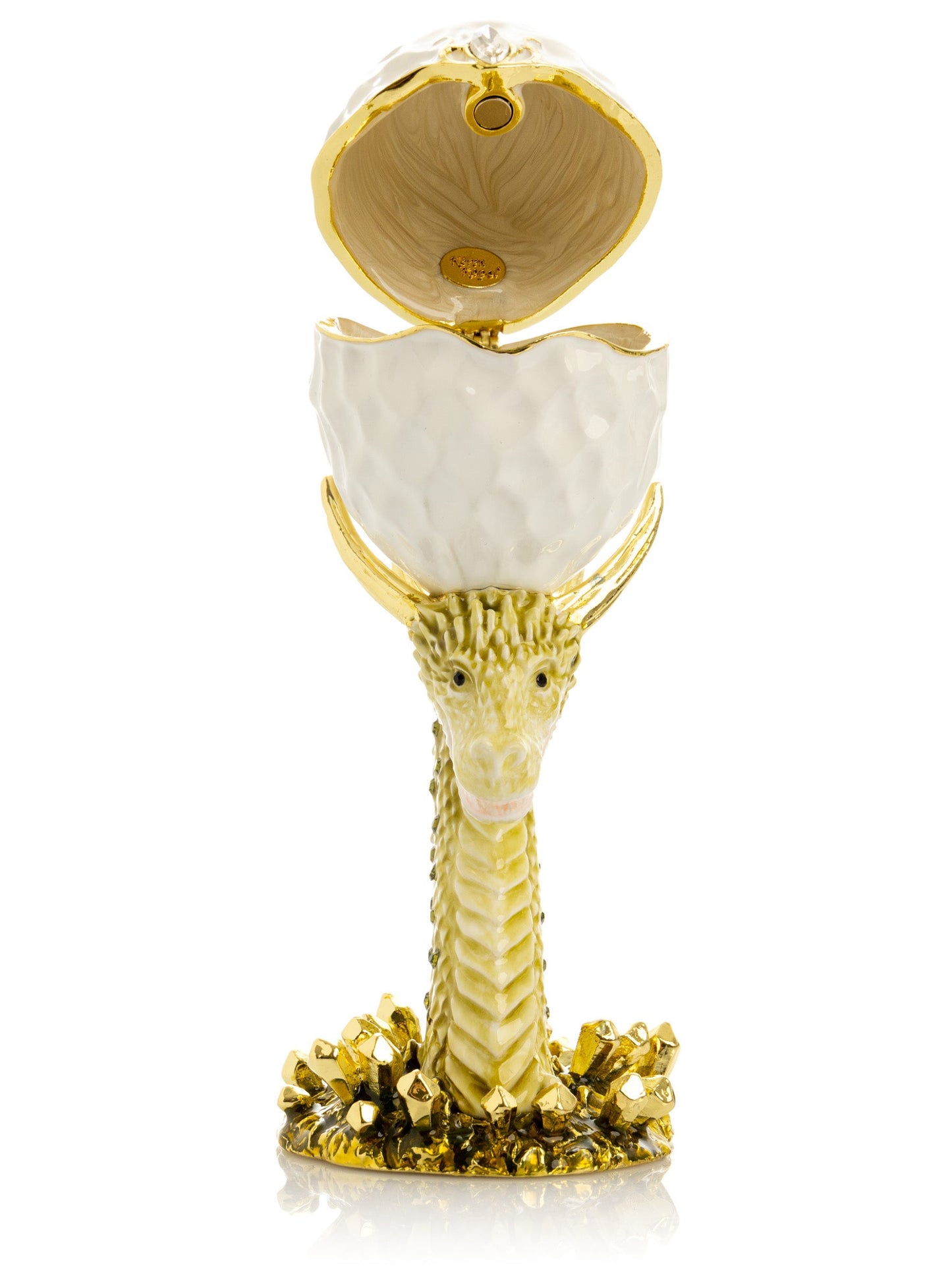 Keren Kopal Golden Dragon head white egg