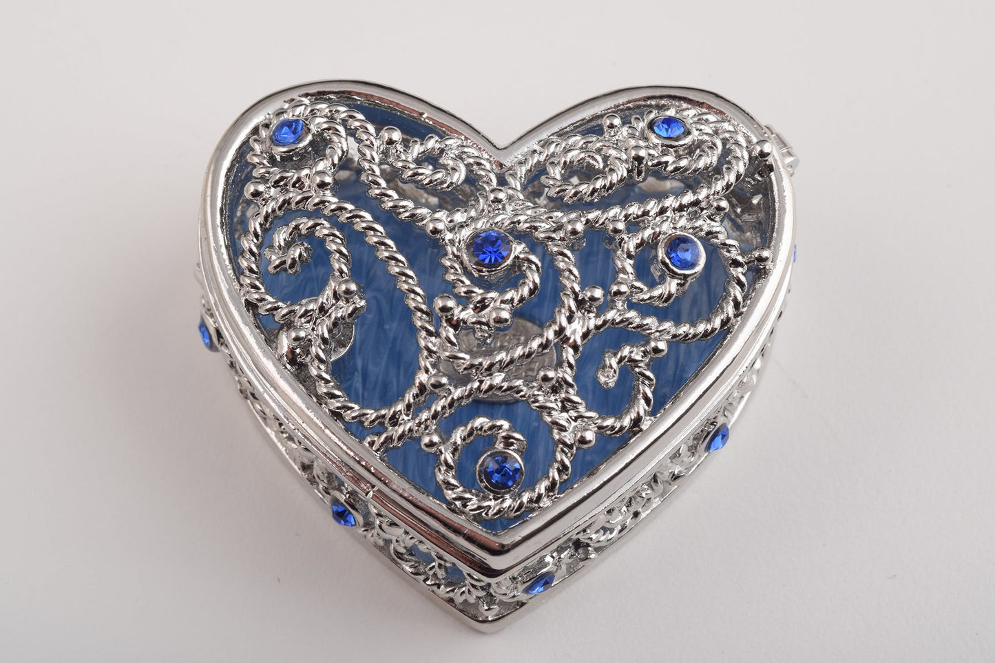 Keren Kopal Blue Heart Decorative Box