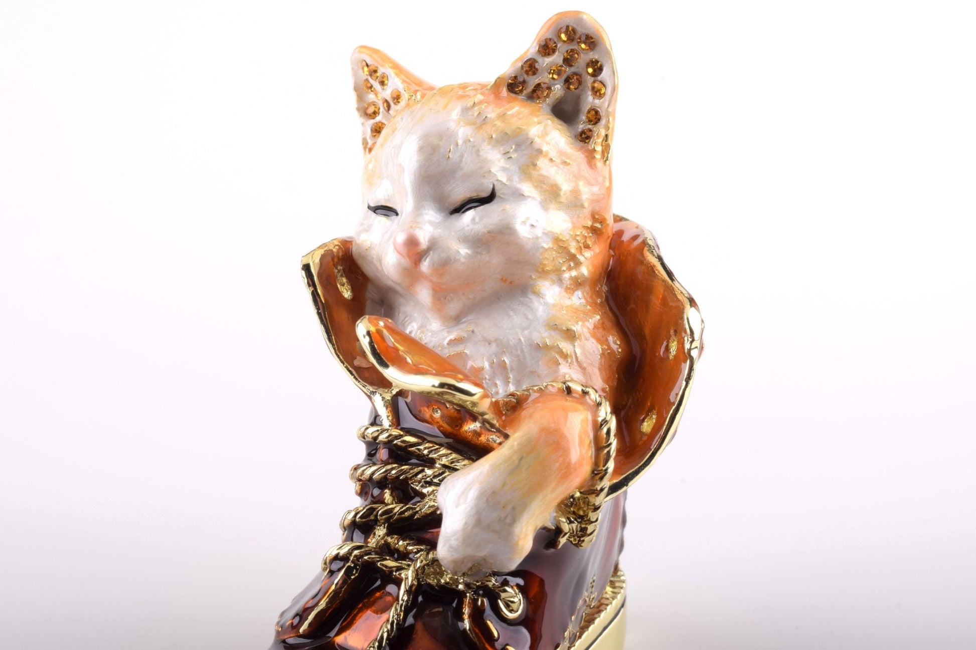 Keren Kopal Brown Shoe with Cat