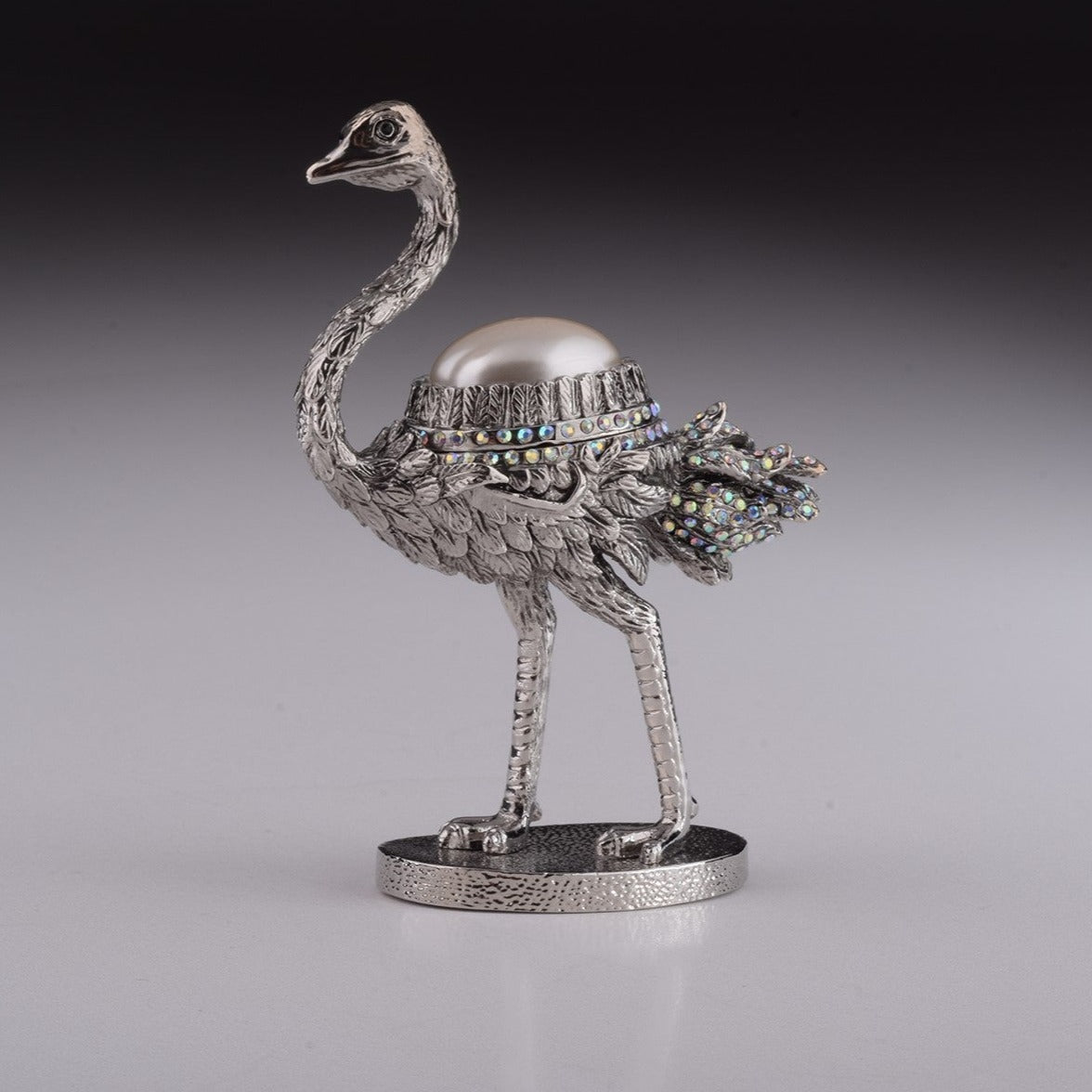 Silver Ostrich - Exquisite Decor