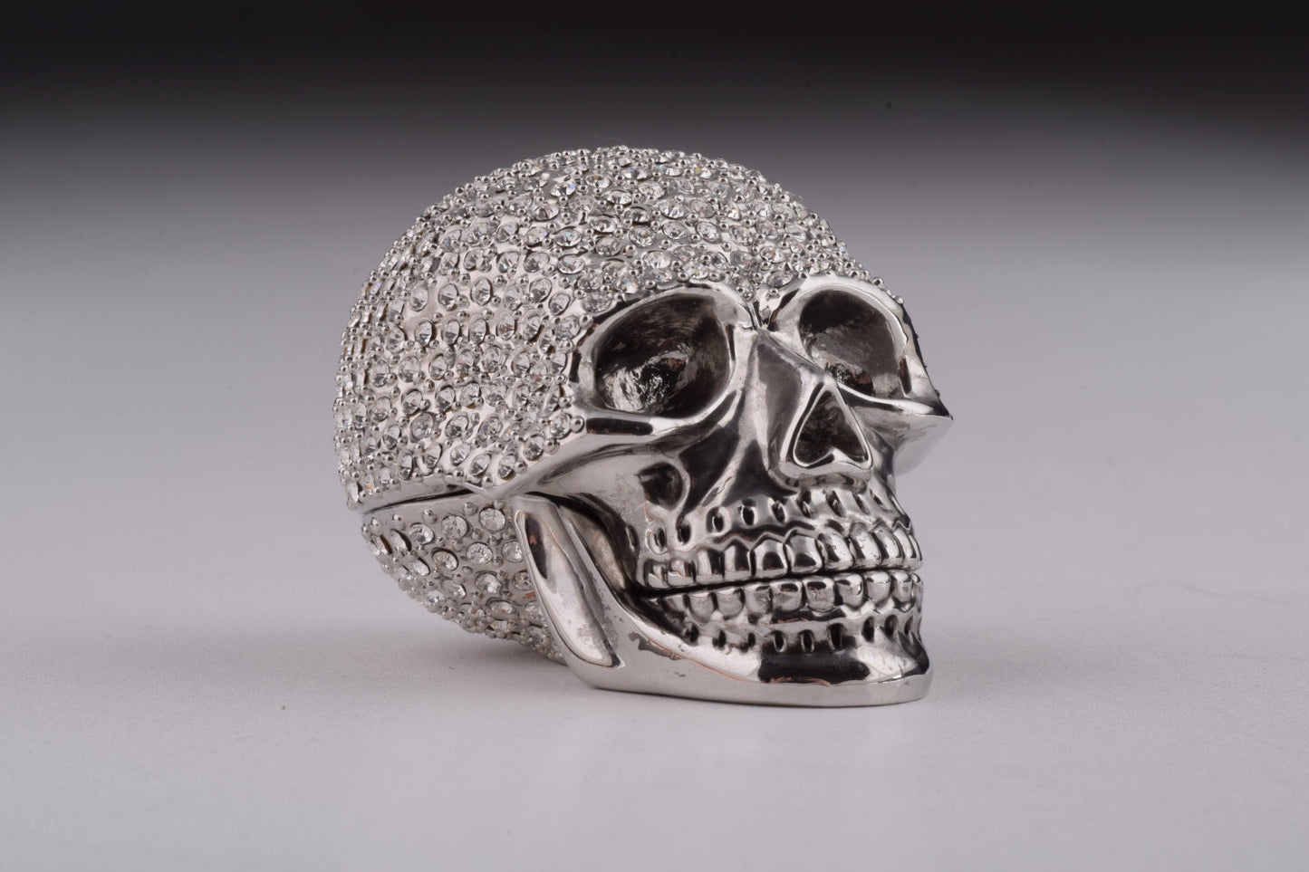 Keren Kopal Silver Decorated Skull