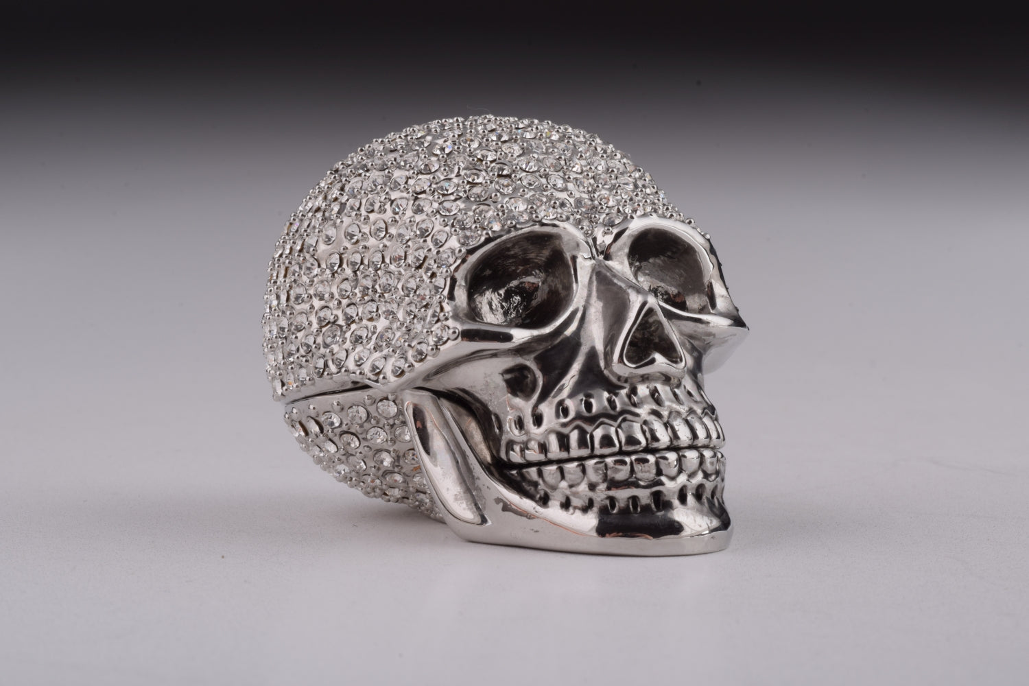 Keren Kopal Silver Decorated Skull