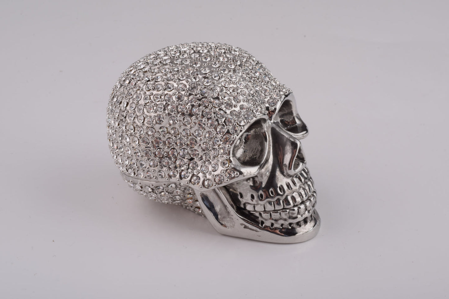 Keren Kopal Silver Decorated Skull