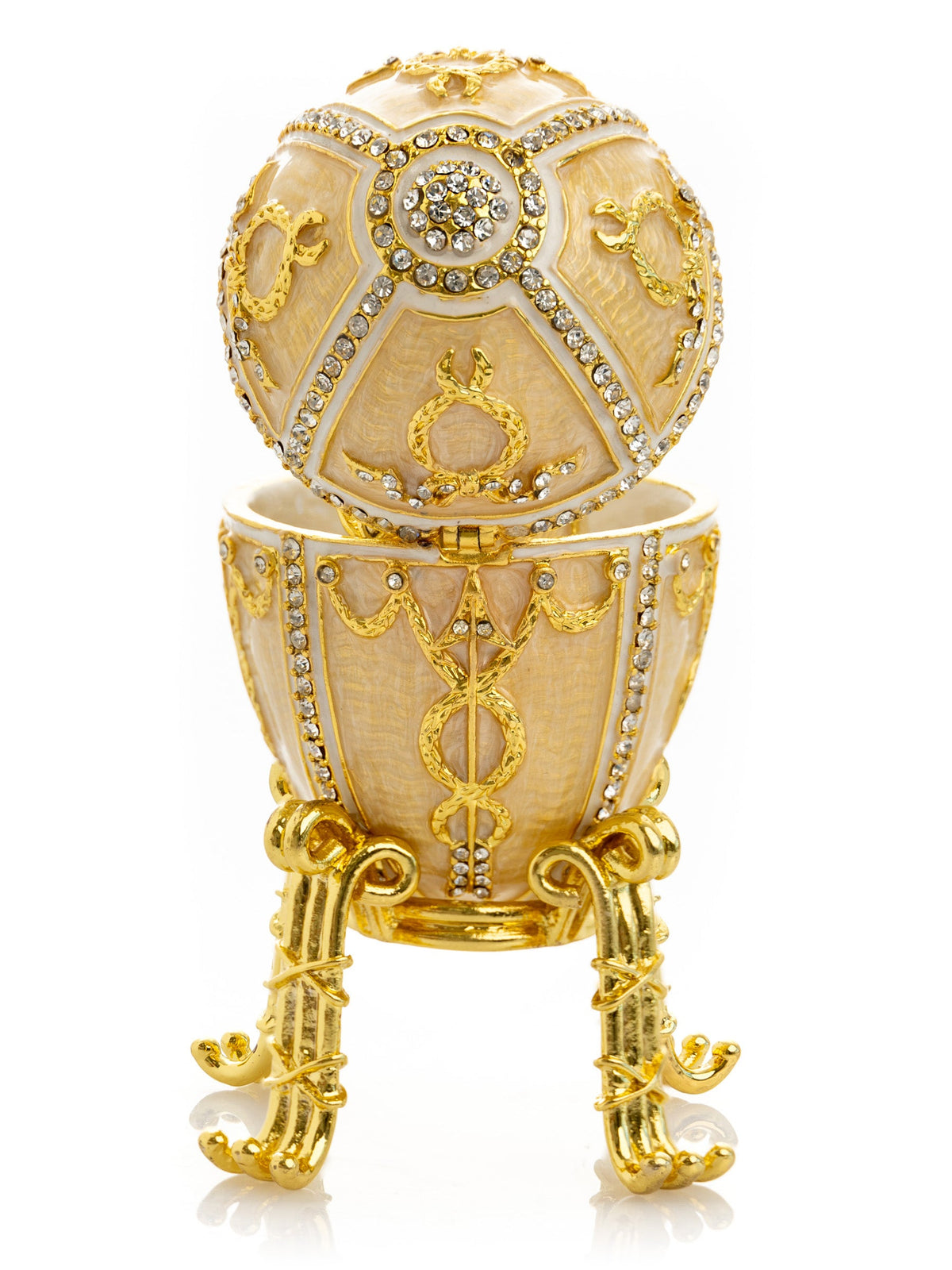Keren Kopal Gold Egg with surprise Tulip flower