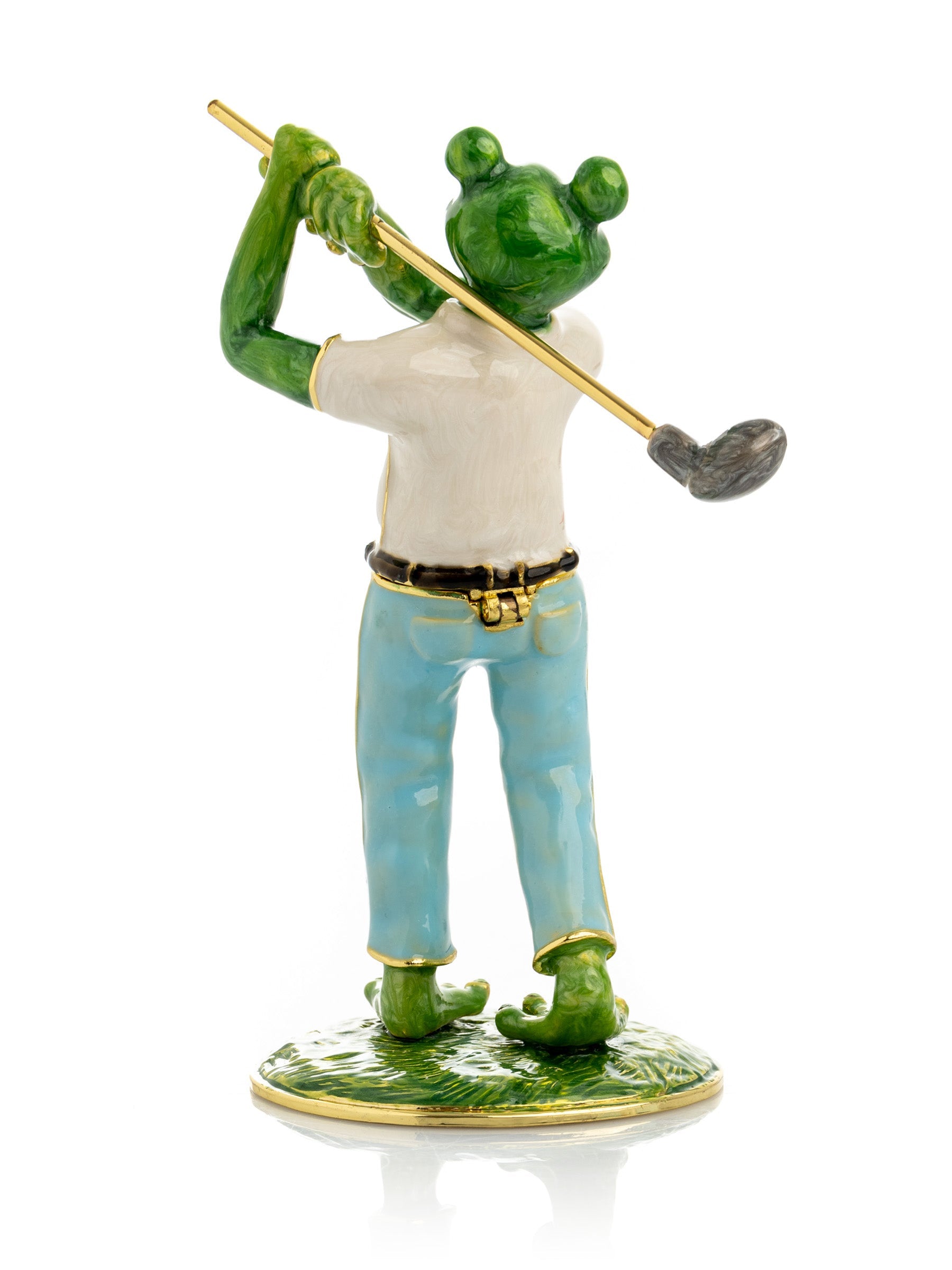Keren Kopal Frog Playing Golf