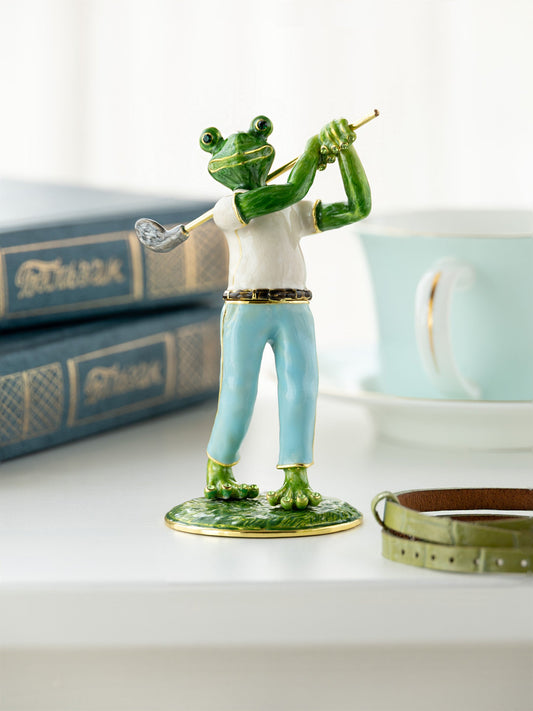 Keren Kopal Frog Playing Golf