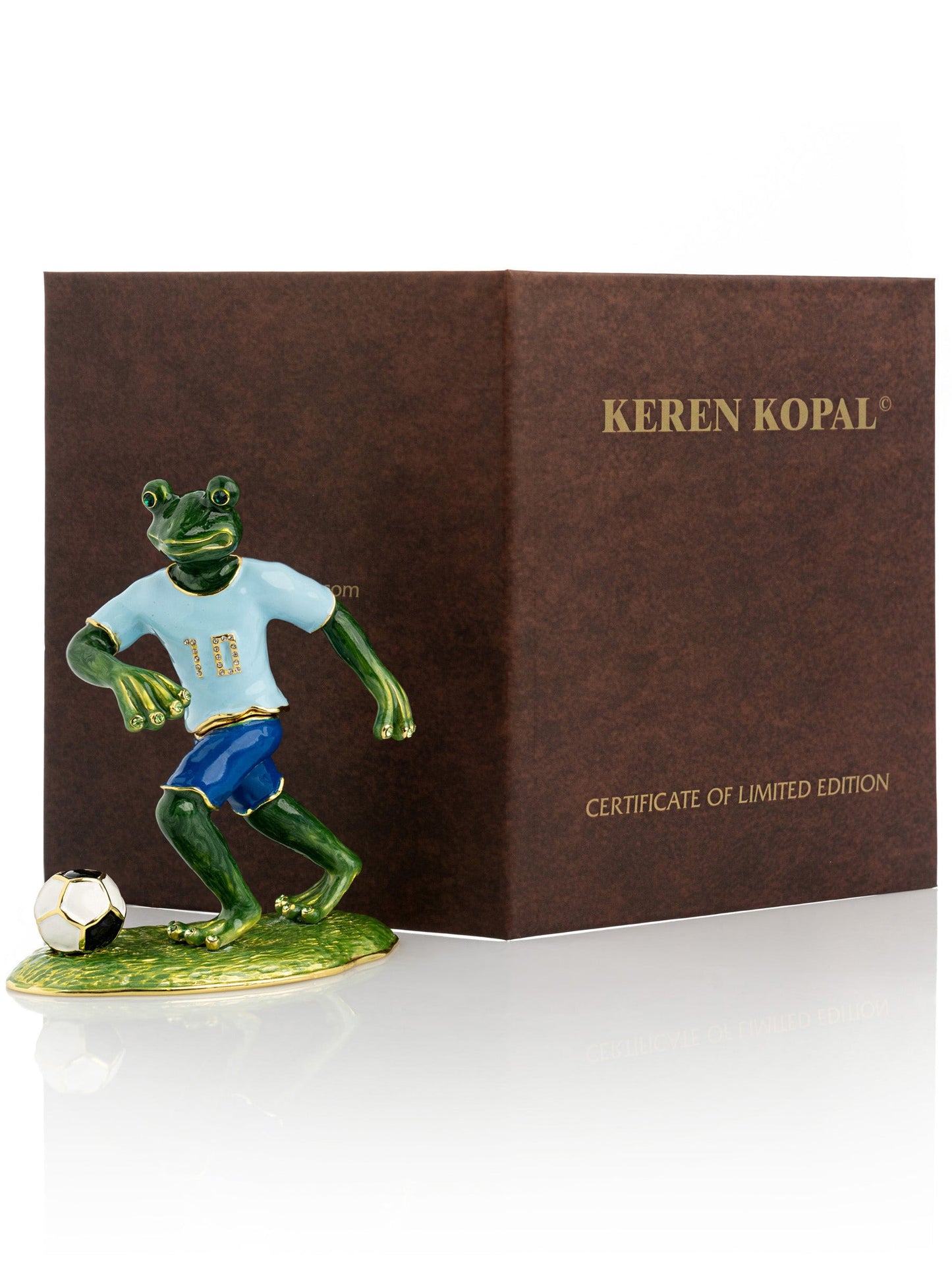 Keren Kopal Frog Playing Football