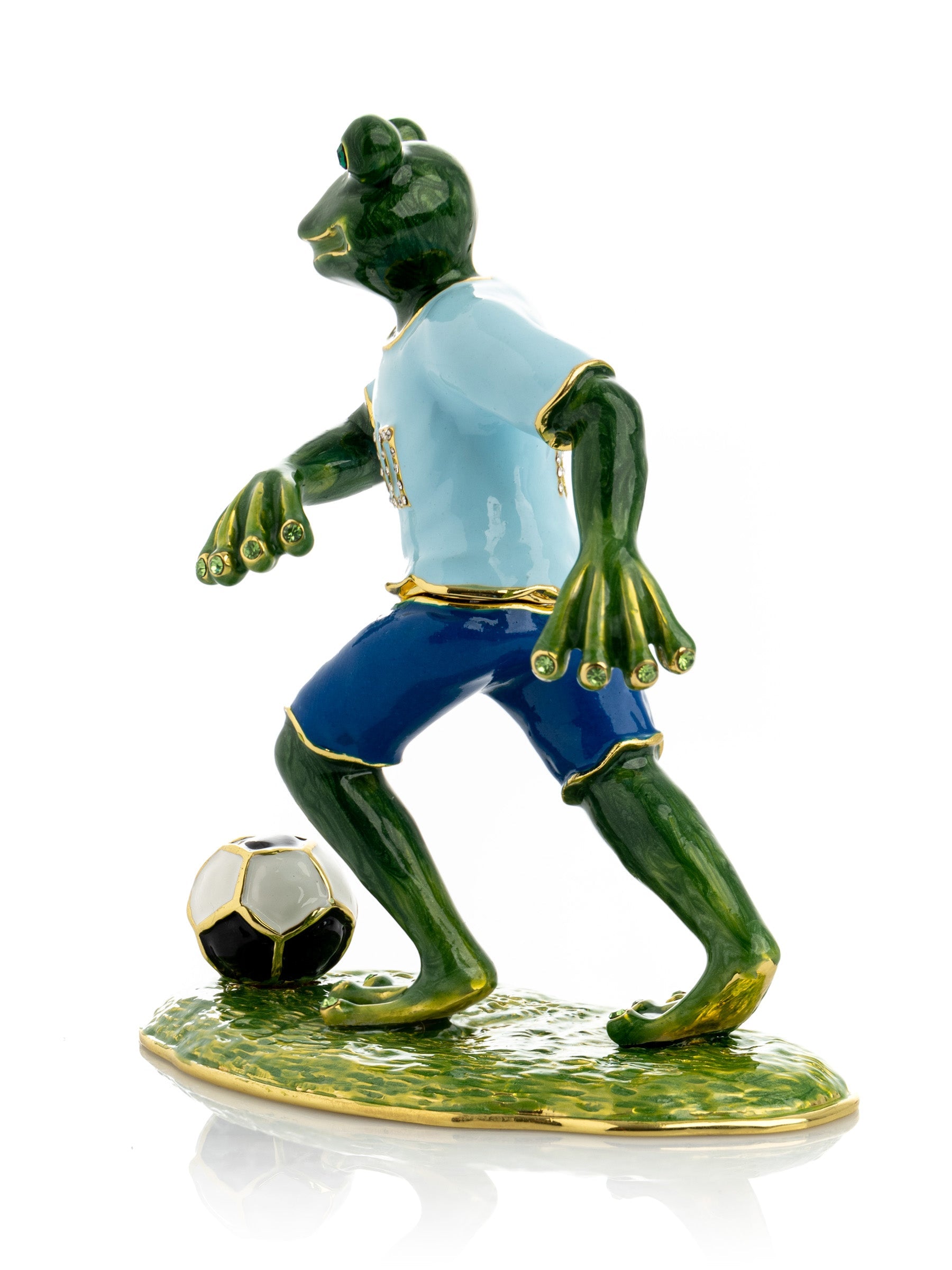 Keren Kopal Frog Playing Football