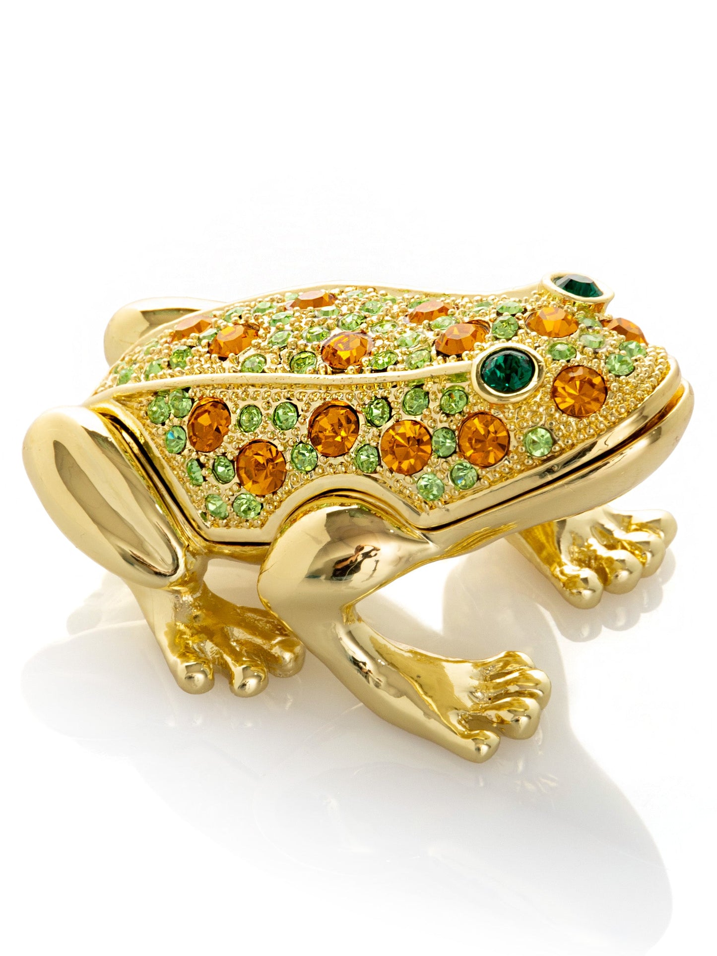 Keren Kopal Gold & Green Frog