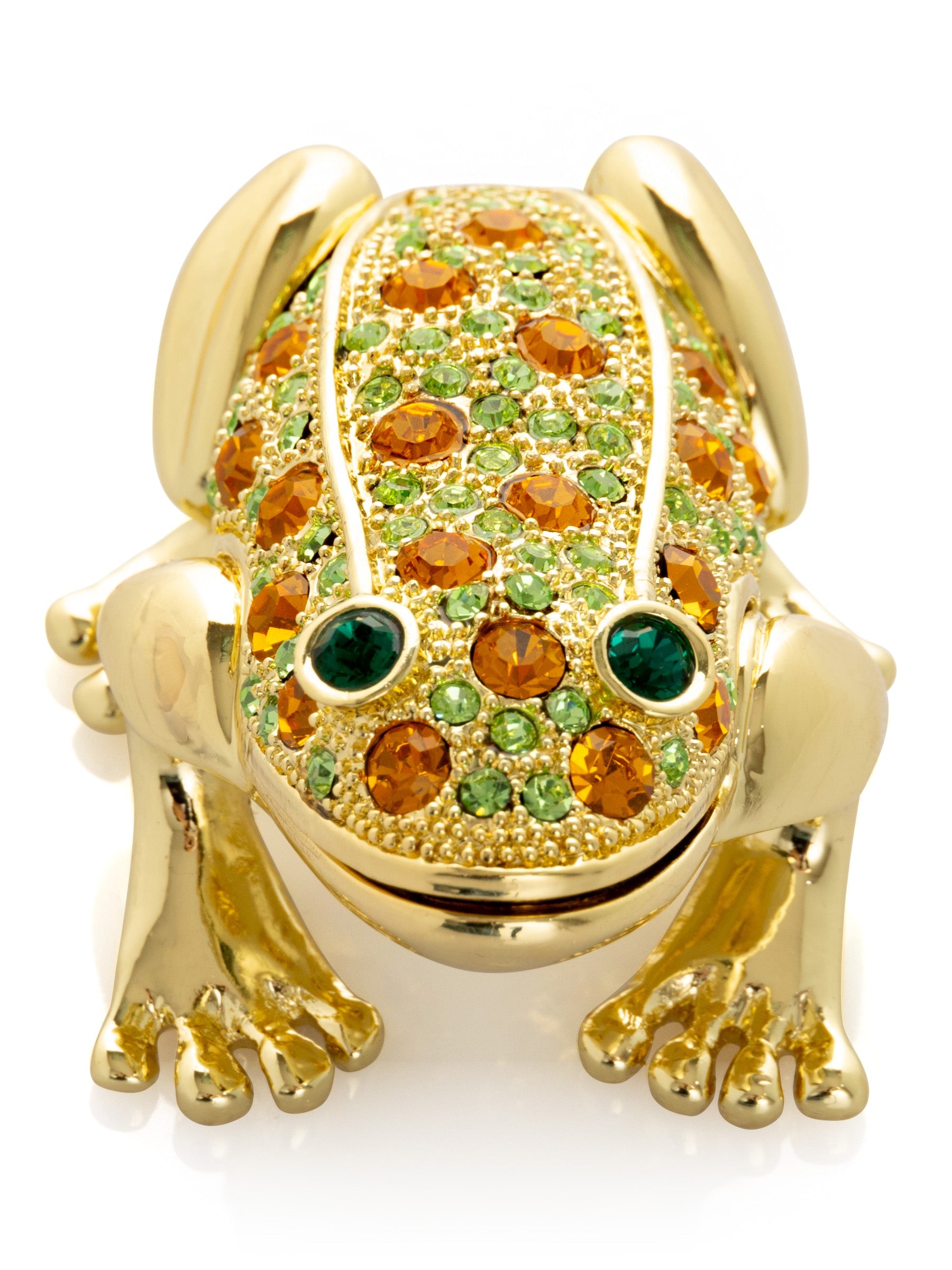 Keren Kopal Gold & Green Frog